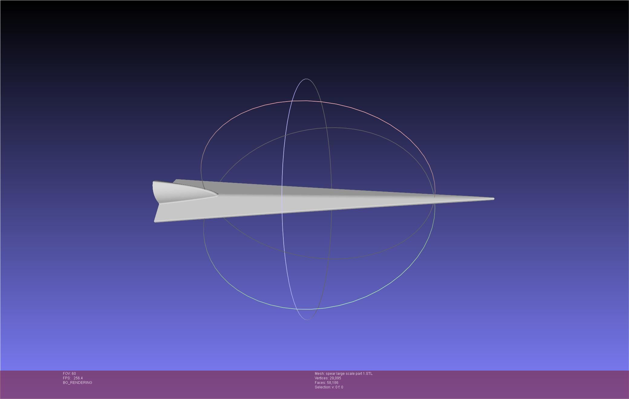 Fate Achilles Spear Printable Assembly 3D print model_81