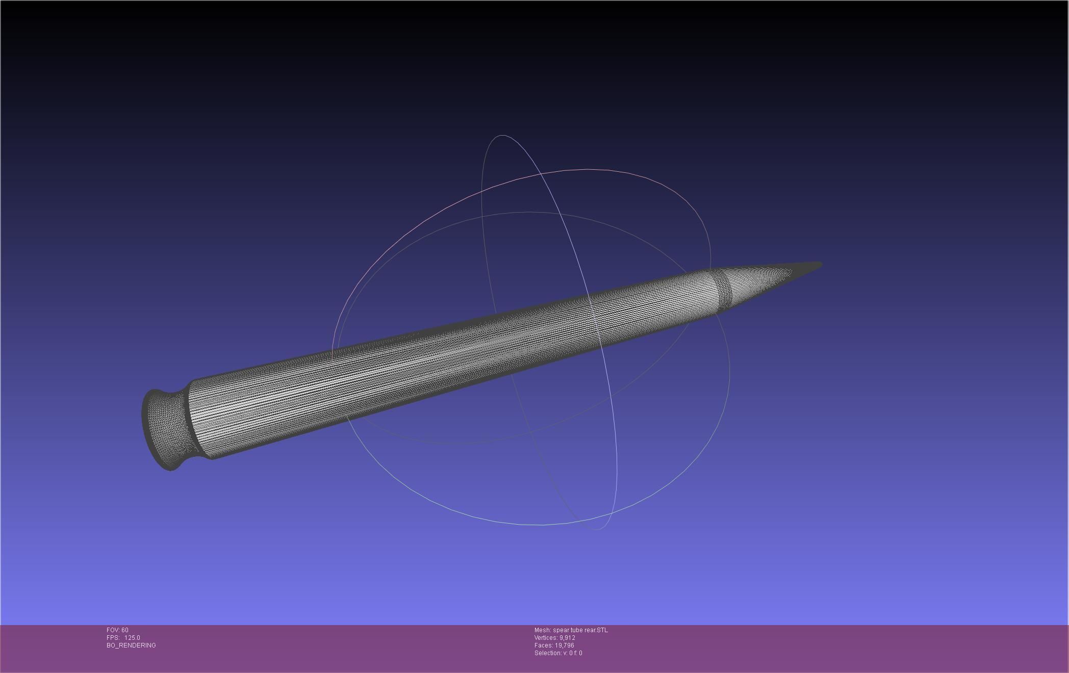 Fate Achilles Spear Printable Assembly 3D print model_26