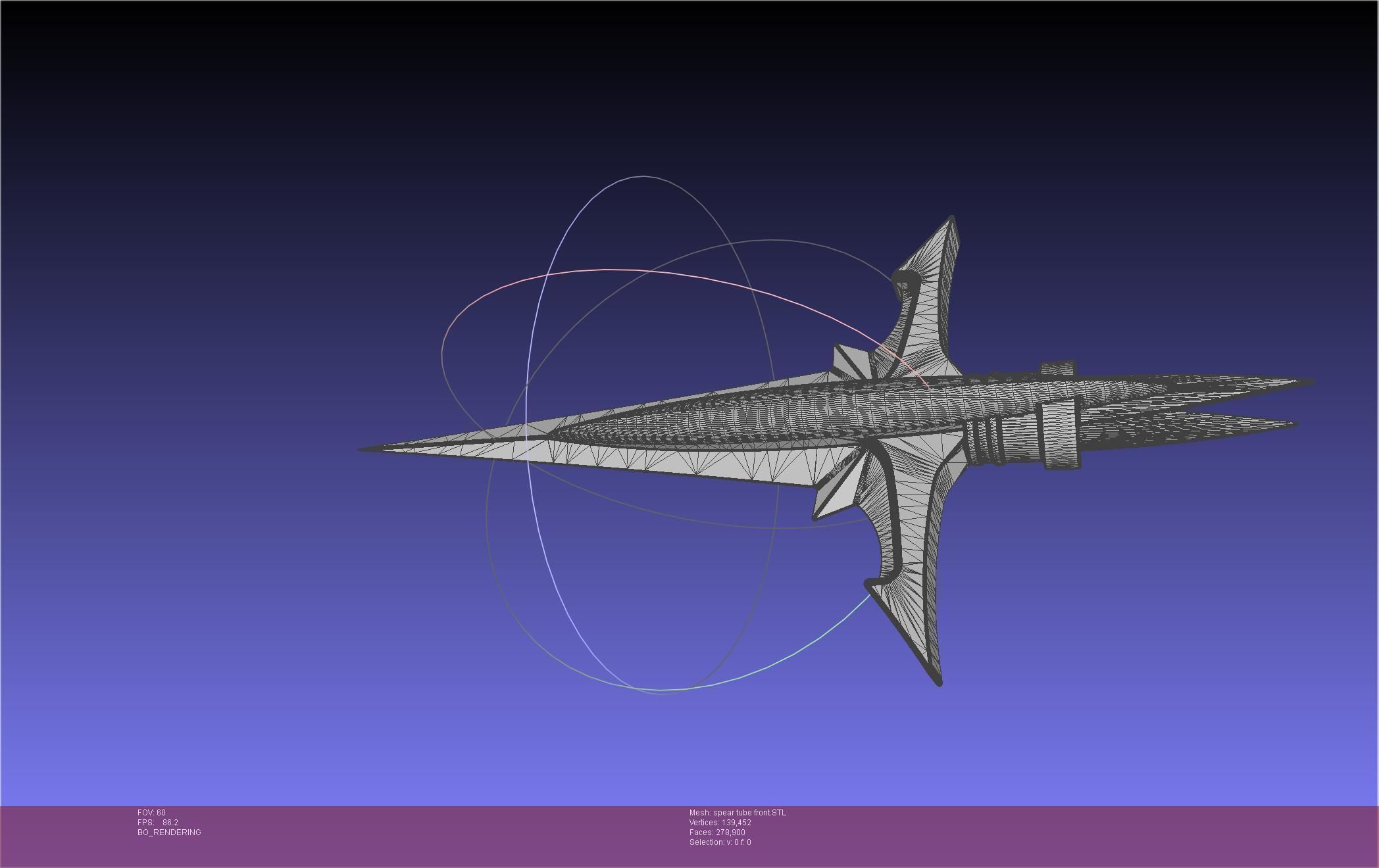 Fate Achilles Spear Printable Assembly 3D print model_41