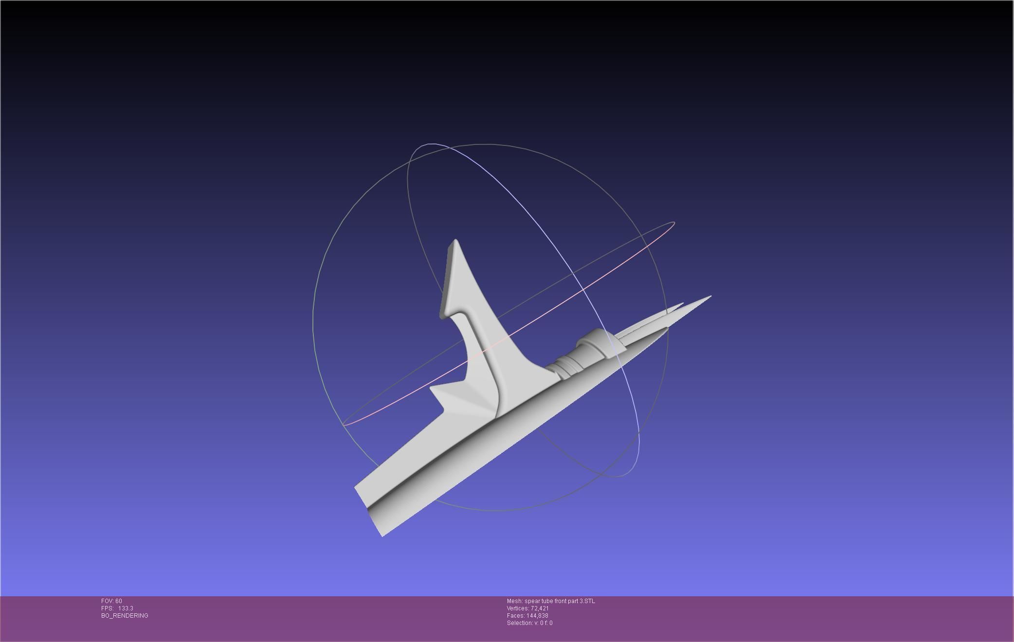 Fate Achilles Spear Printable Assembly 3D print model_47