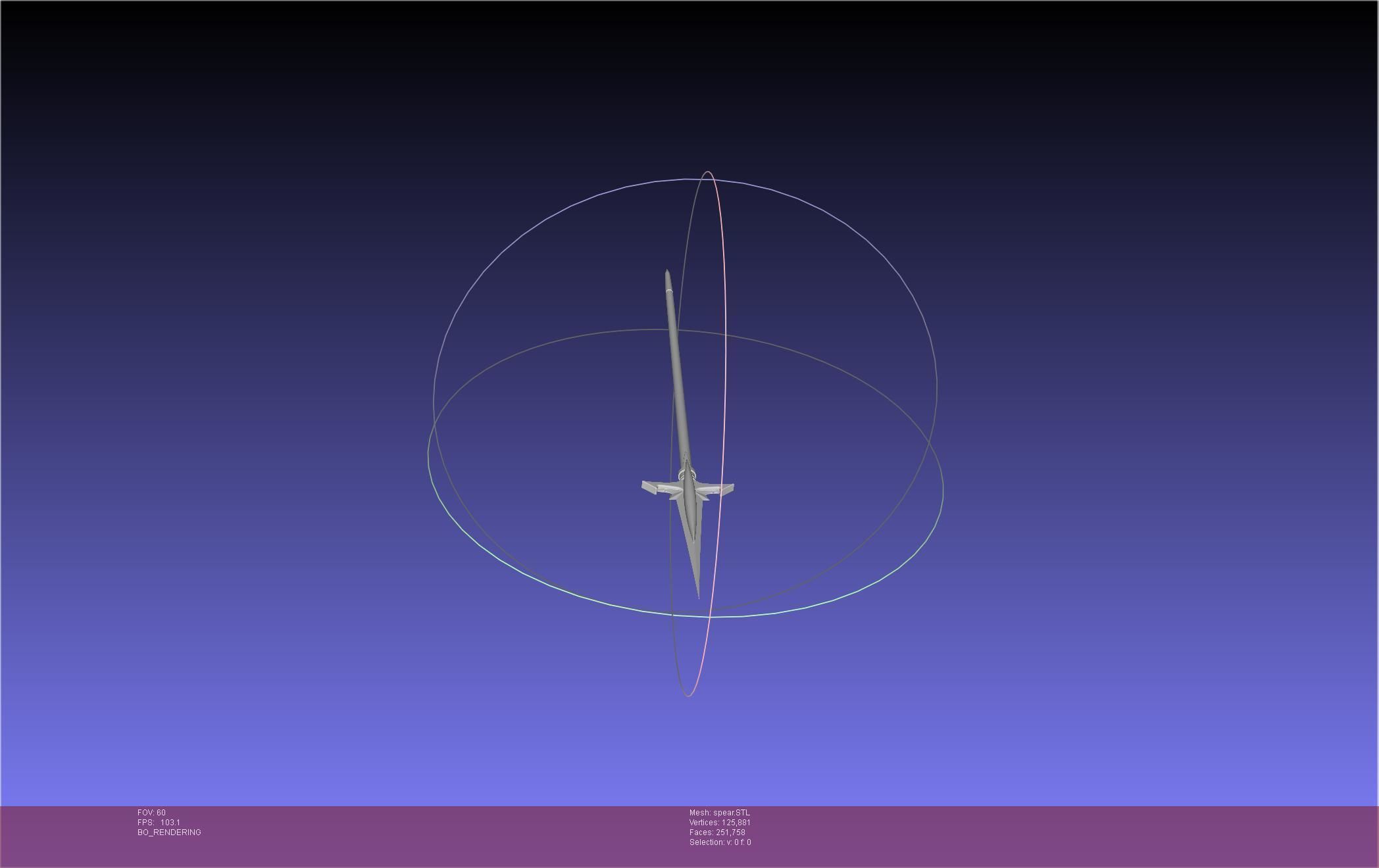 Fate Achilles Spear Printable Assembly 3D print model_5