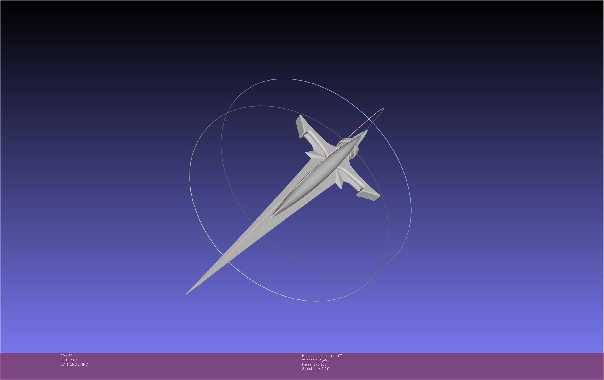 Fate Achilles Spear Printable Assembly 3D print model_38