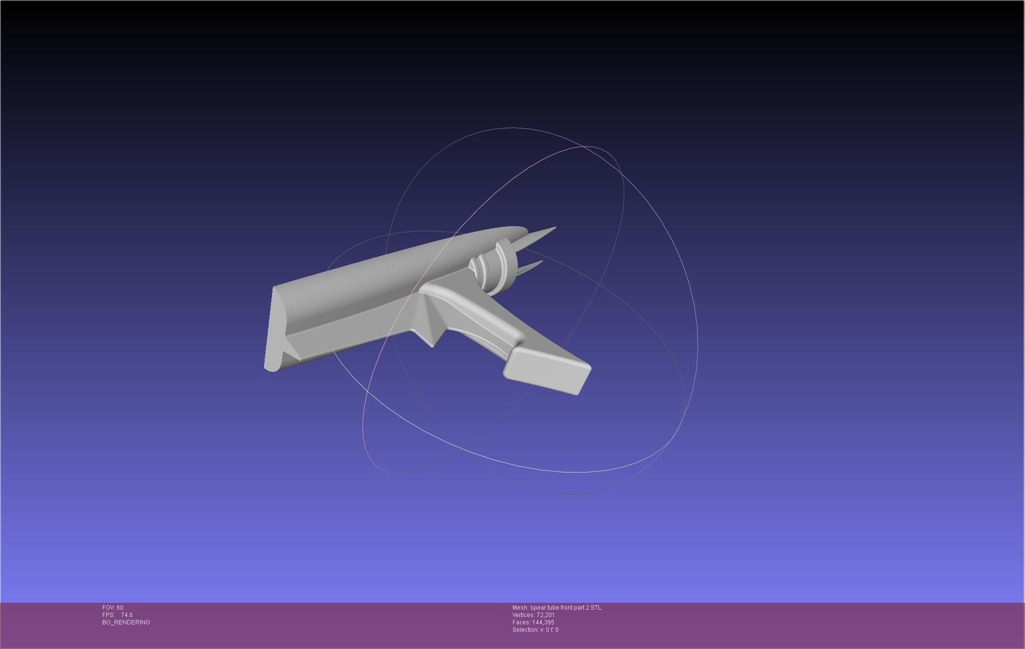 Fate Achilles Spear Printable Assembly 3D print model_62