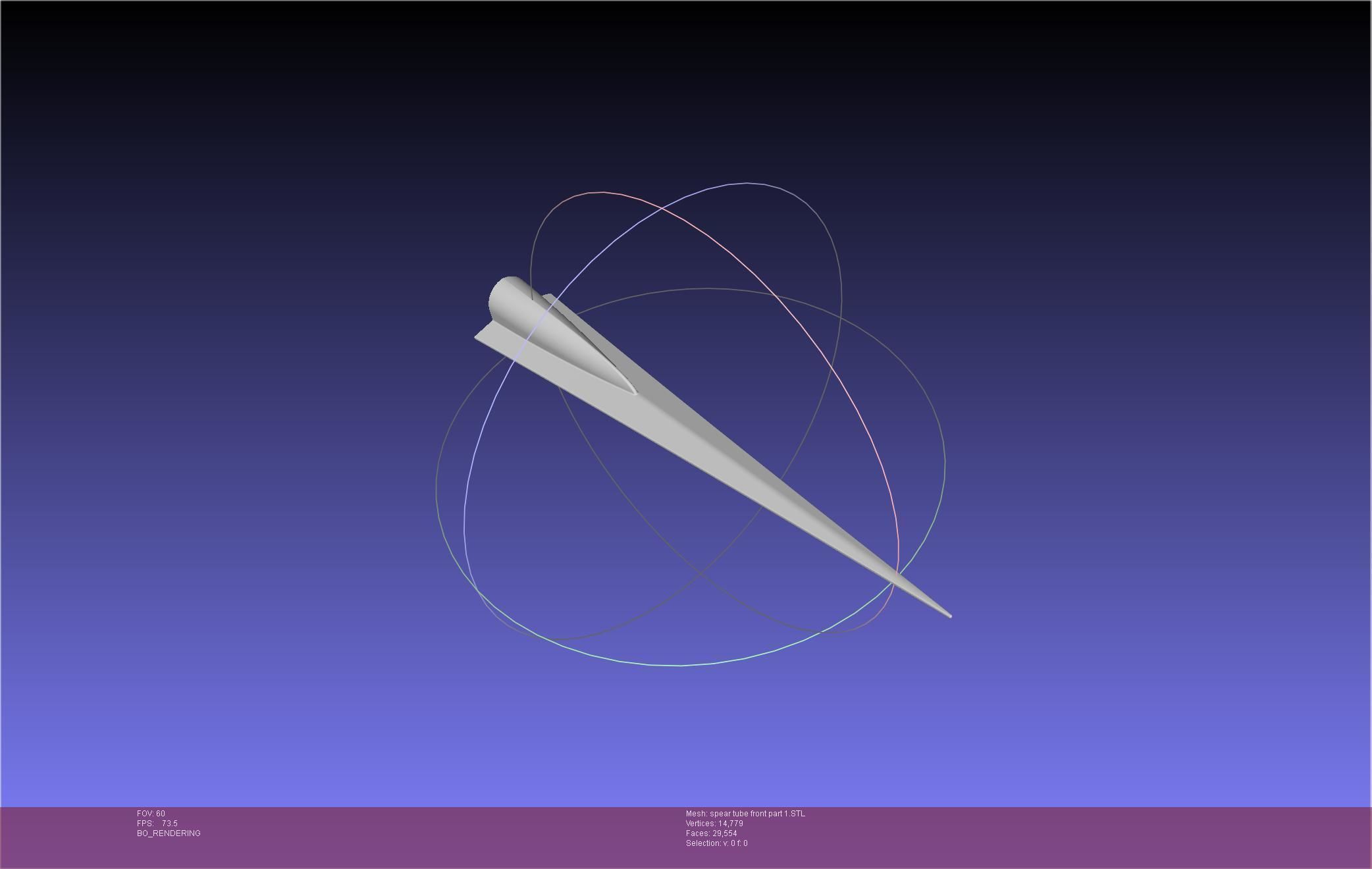 Fate Achilles Spear Printable Assembly 3D print model_67