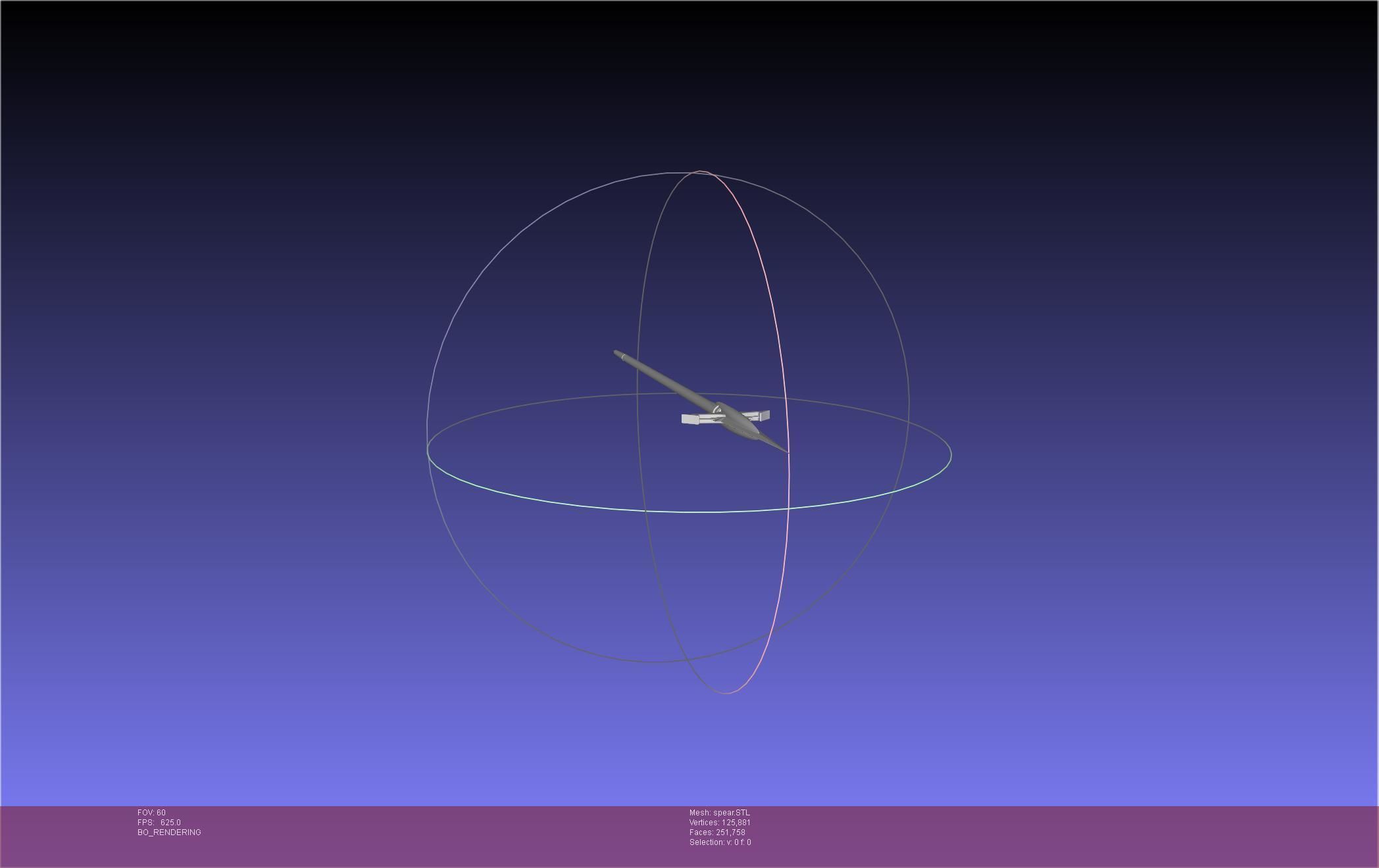 Fate Achilles Spear Printable Assembly 3D print model_14