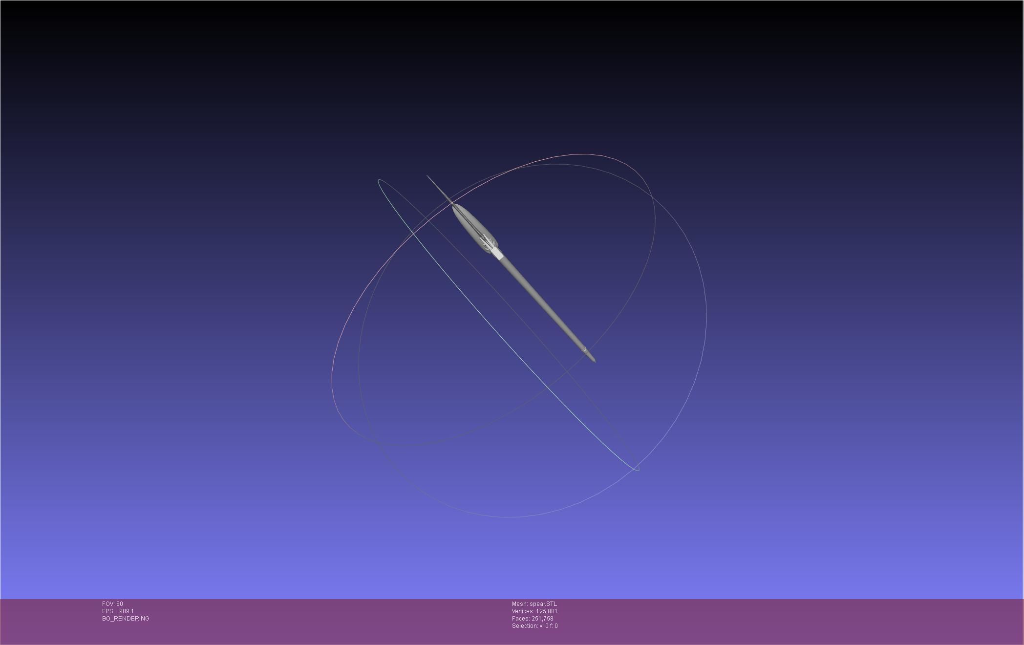 Fate Achilles Spear Printable Assembly 3D print model_16