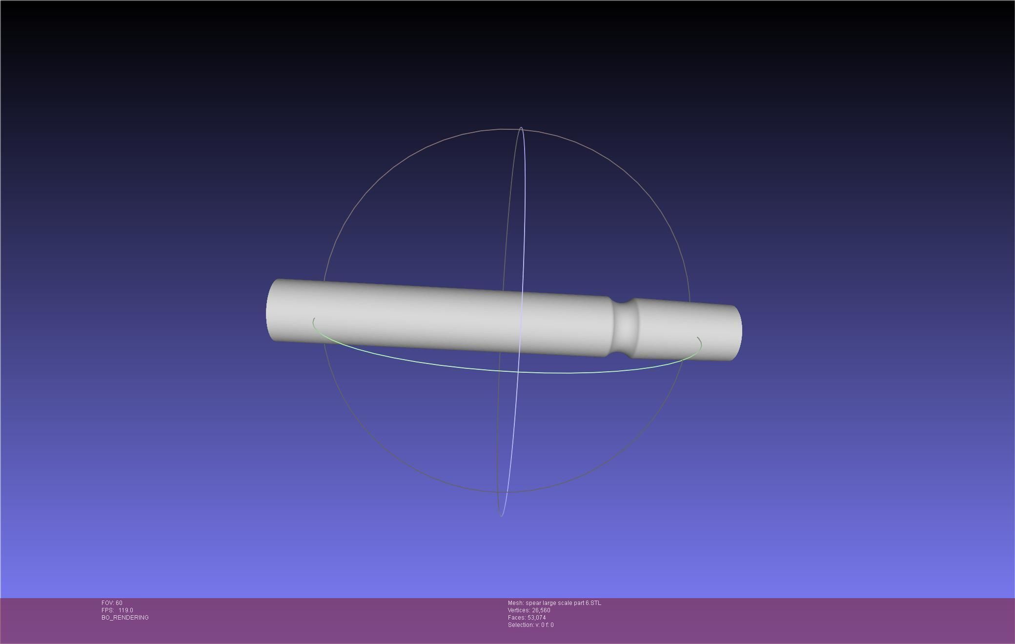 Fate Achilles Spear Printable Assembly 3D print model_118