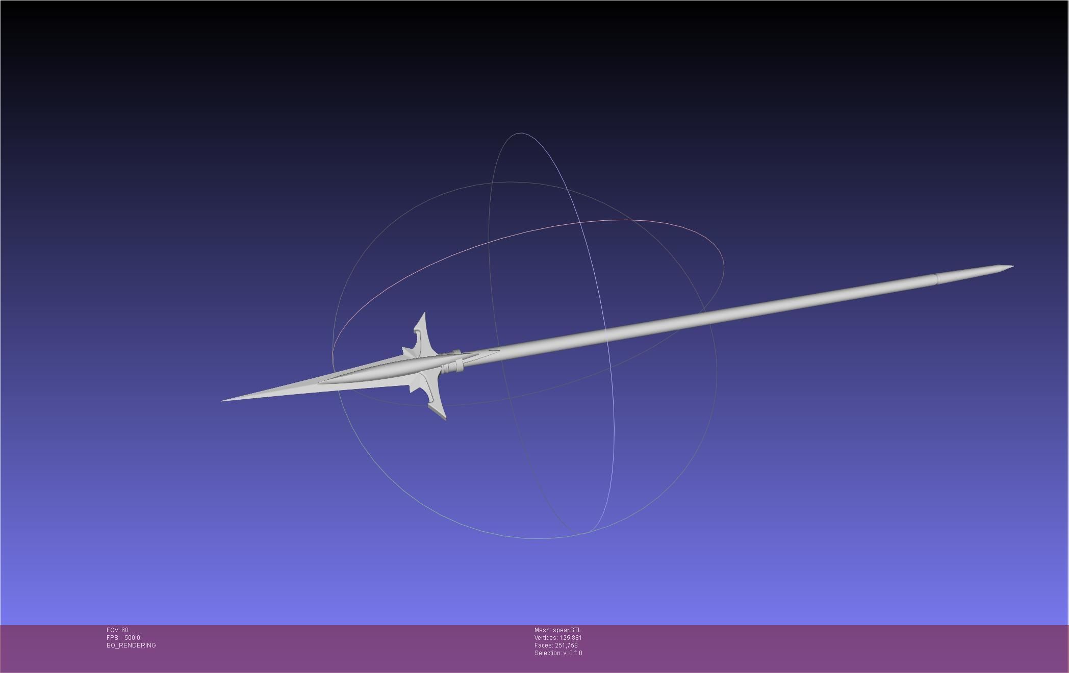 Fate Achilles Spear Printable Assembly 3D print model_20