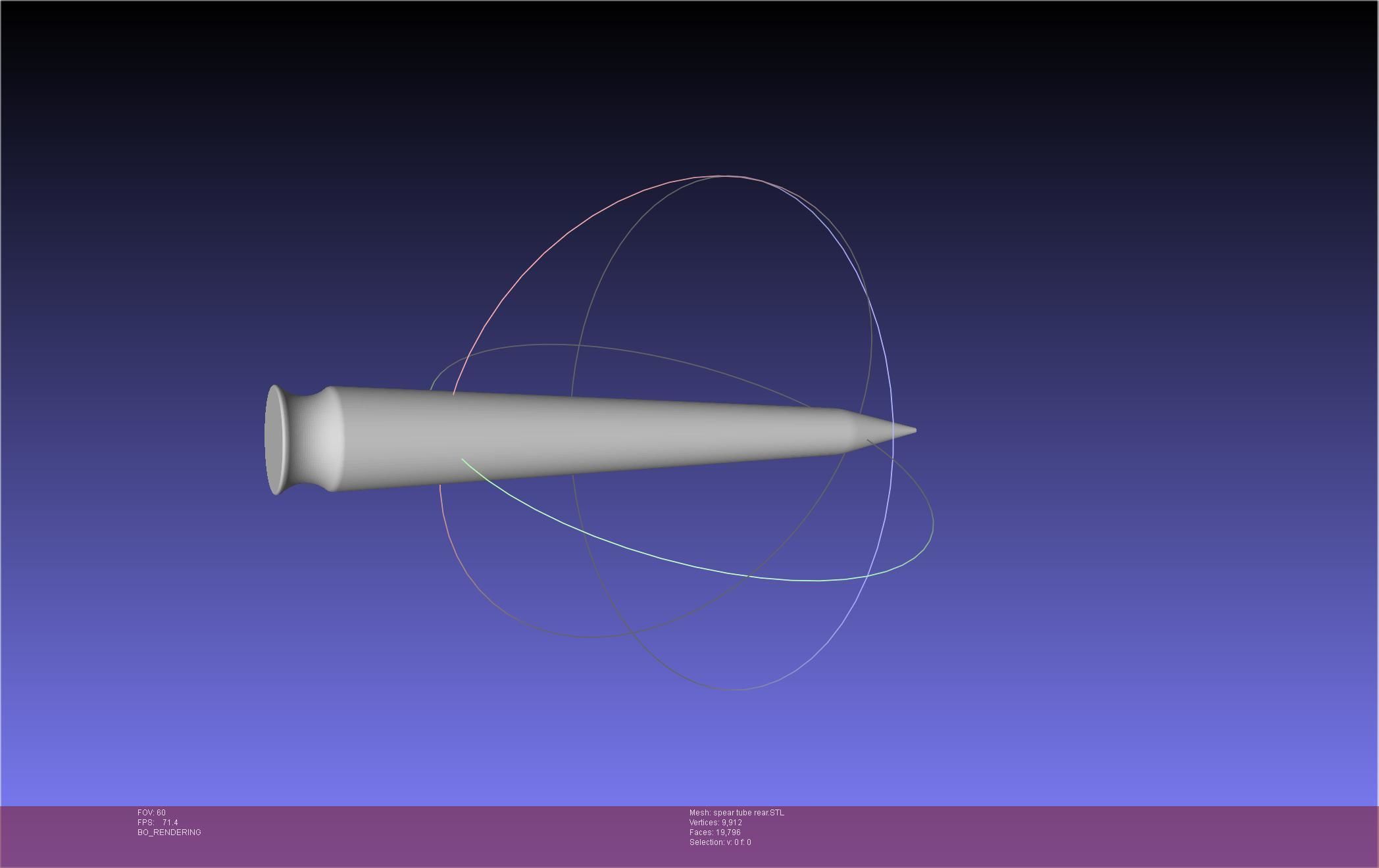 Fate Achilles Spear Printable Assembly 3D print model_24