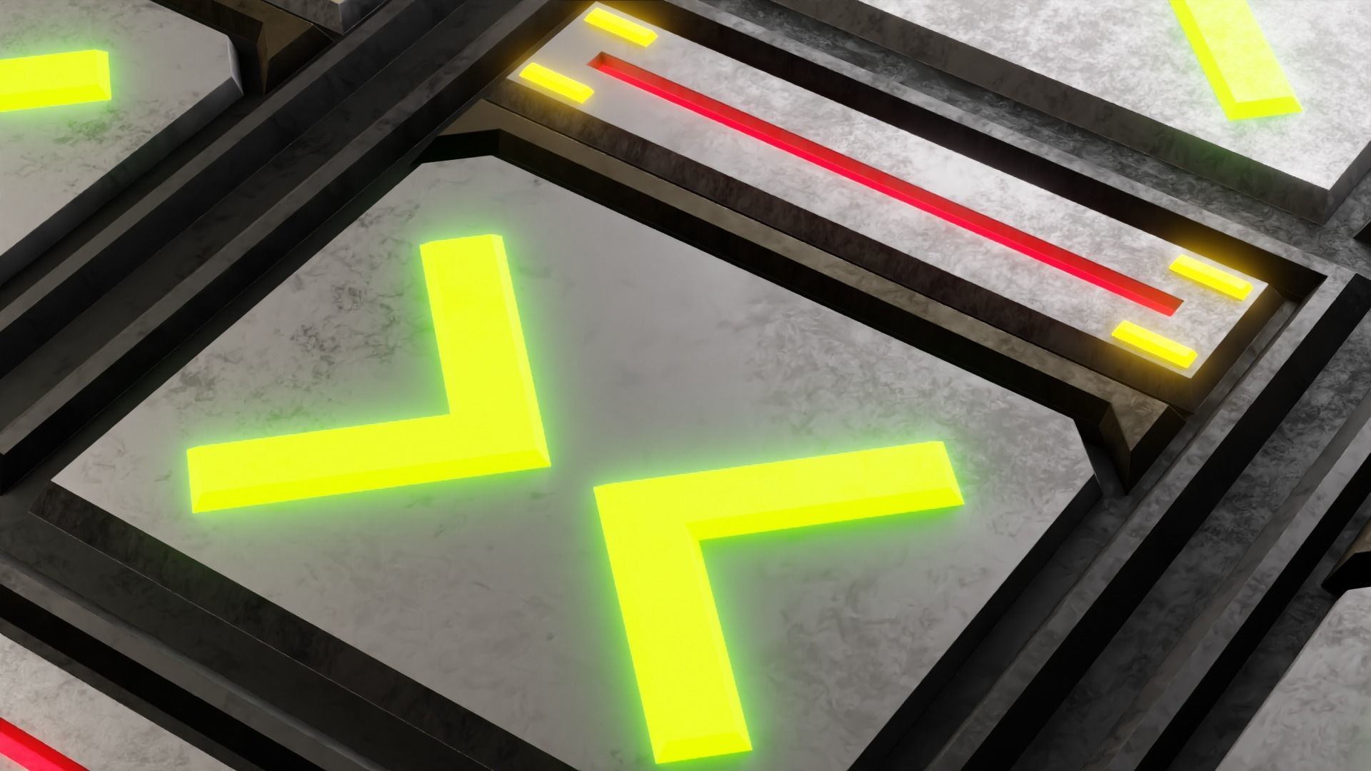 40 Simple Procedural Sci-Fi Shaders Pack - 1 3D model_19