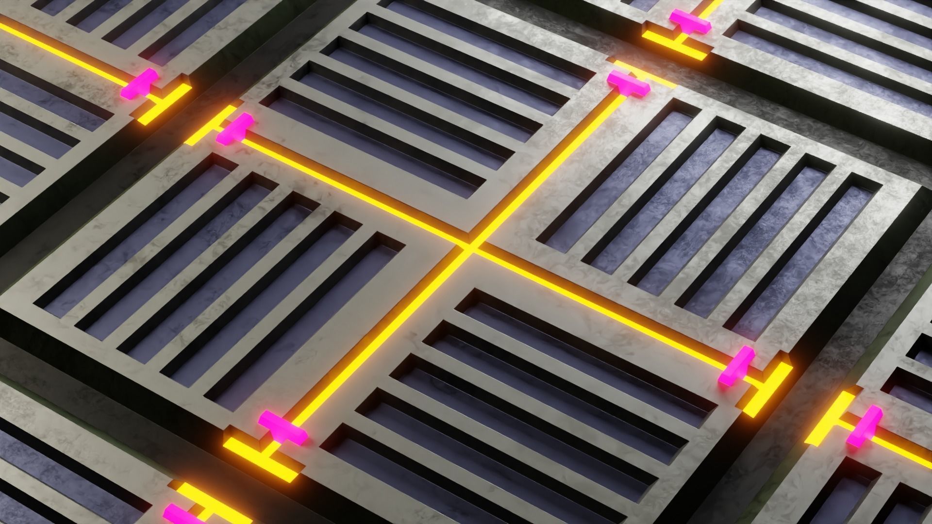 40 Simple Procedural Sci-Fi Shaders Pack - 1 3D model_27