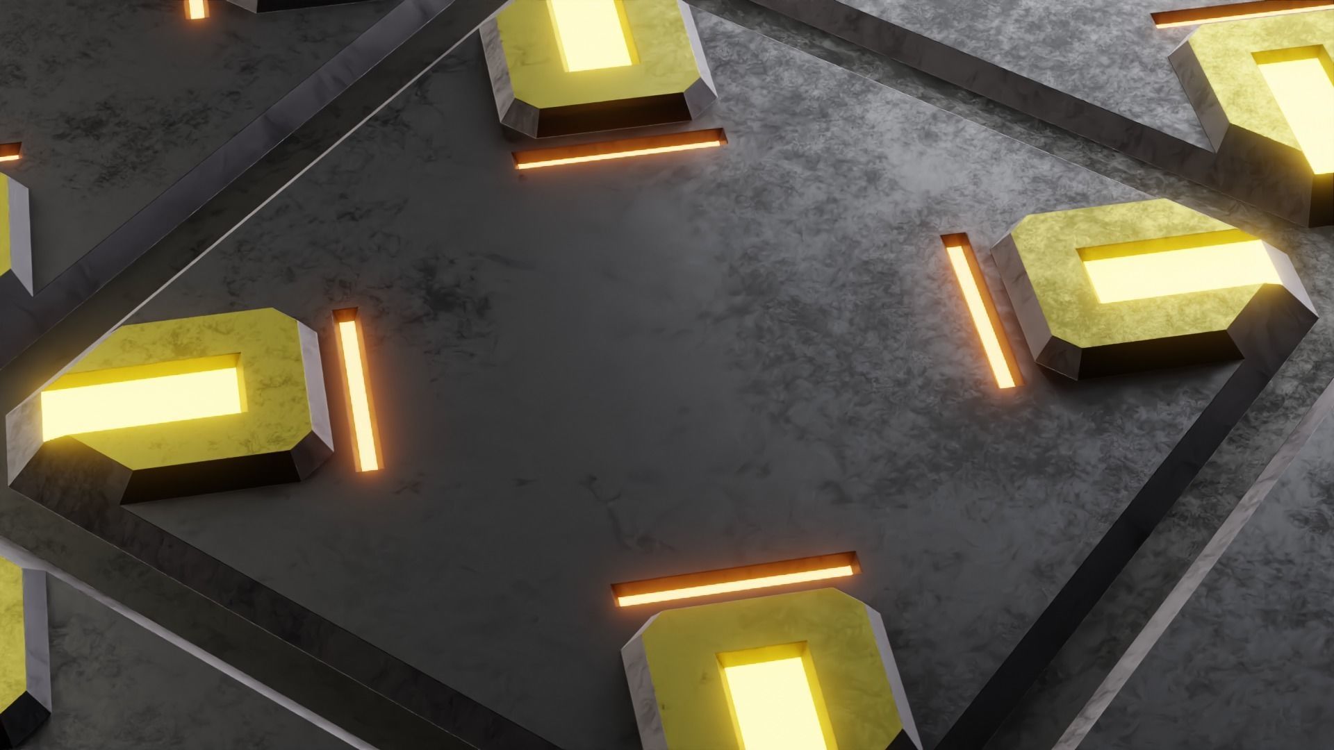 40 Simple Procedural Sci-Fi Shaders Pack - 1 3D model_25