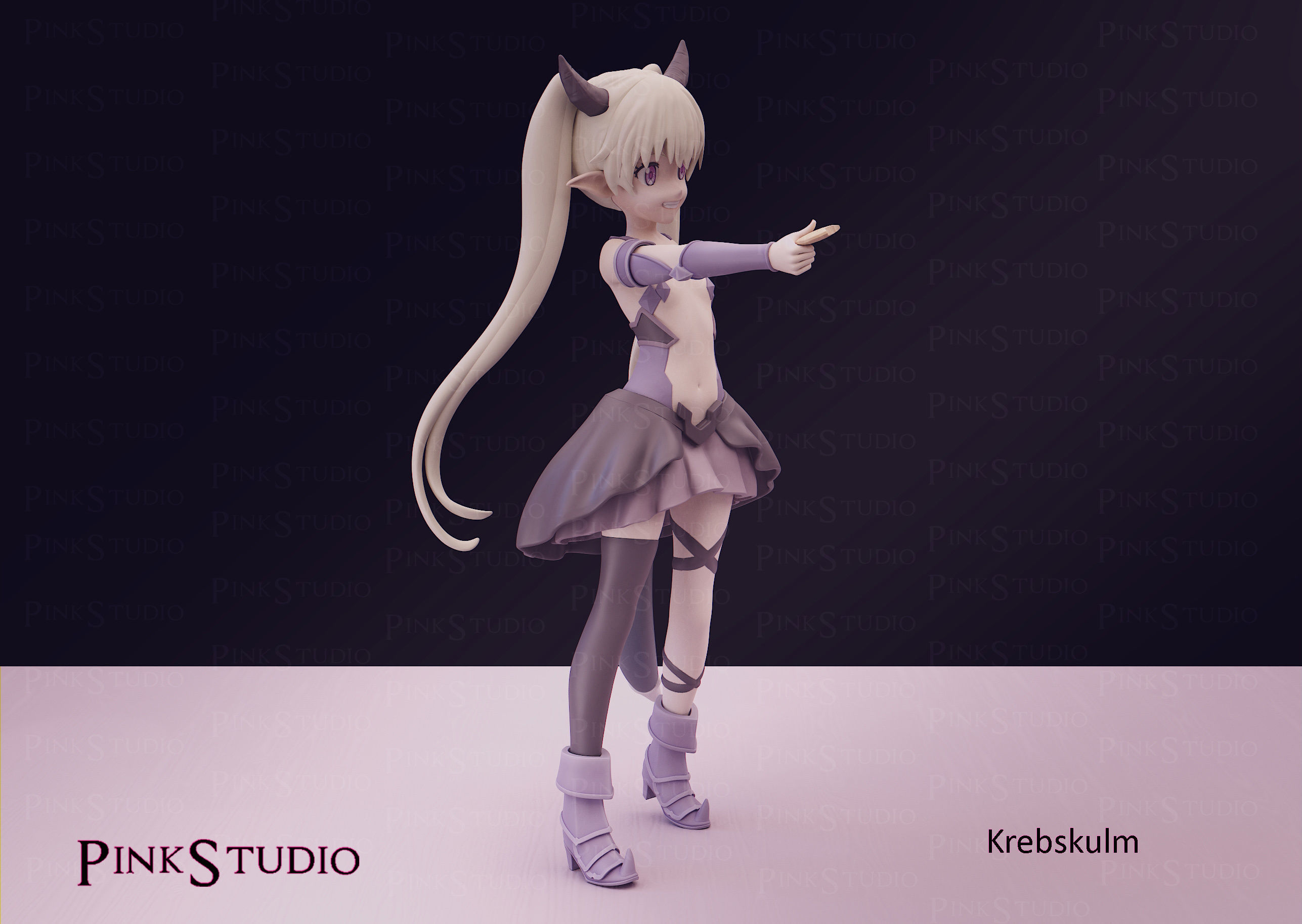 How Not to Summon a Demon Lord - Krebsculm 3D print model_3