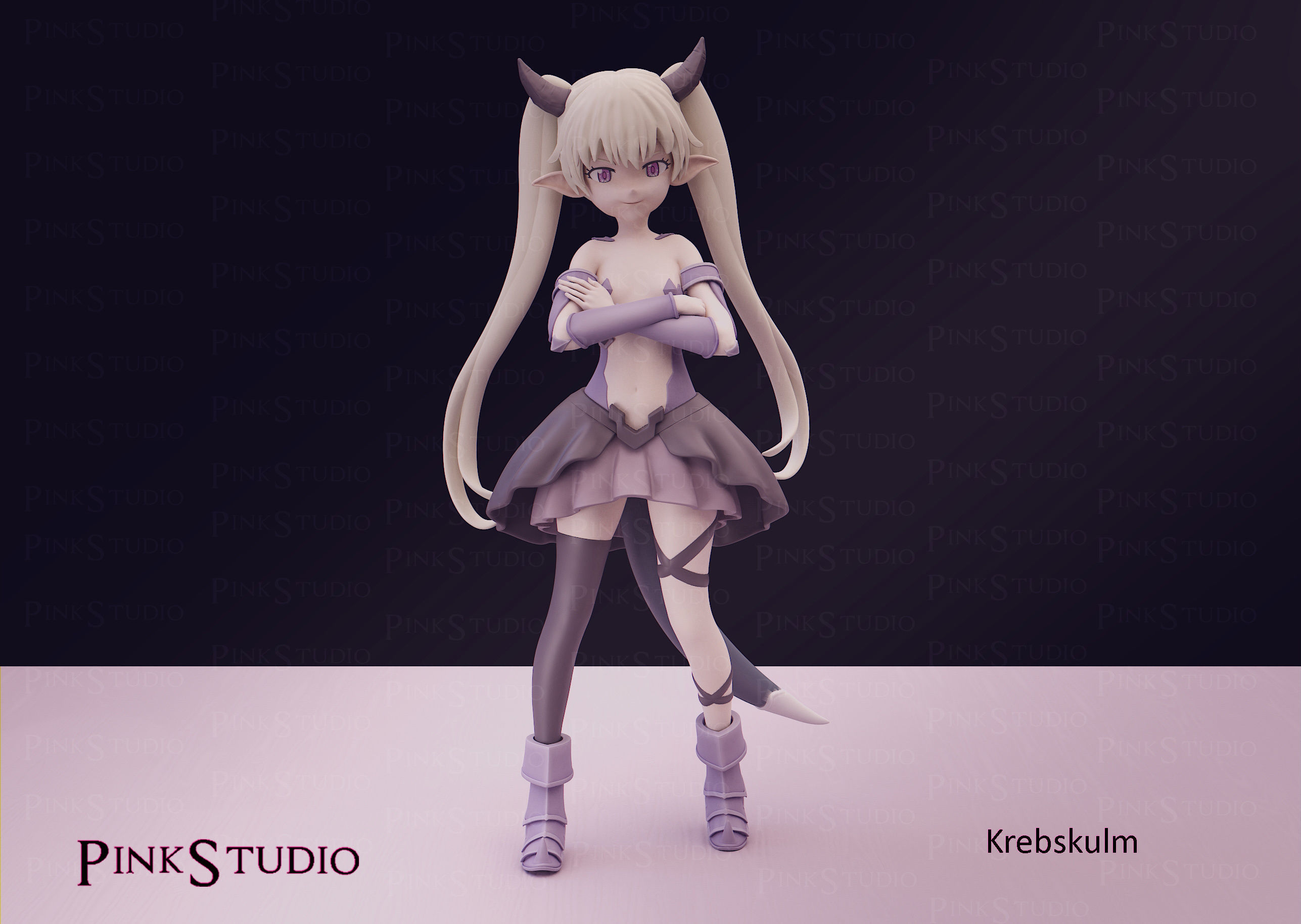 How Not to Summon a Demon Lord - Krebsculm 3D print model_1