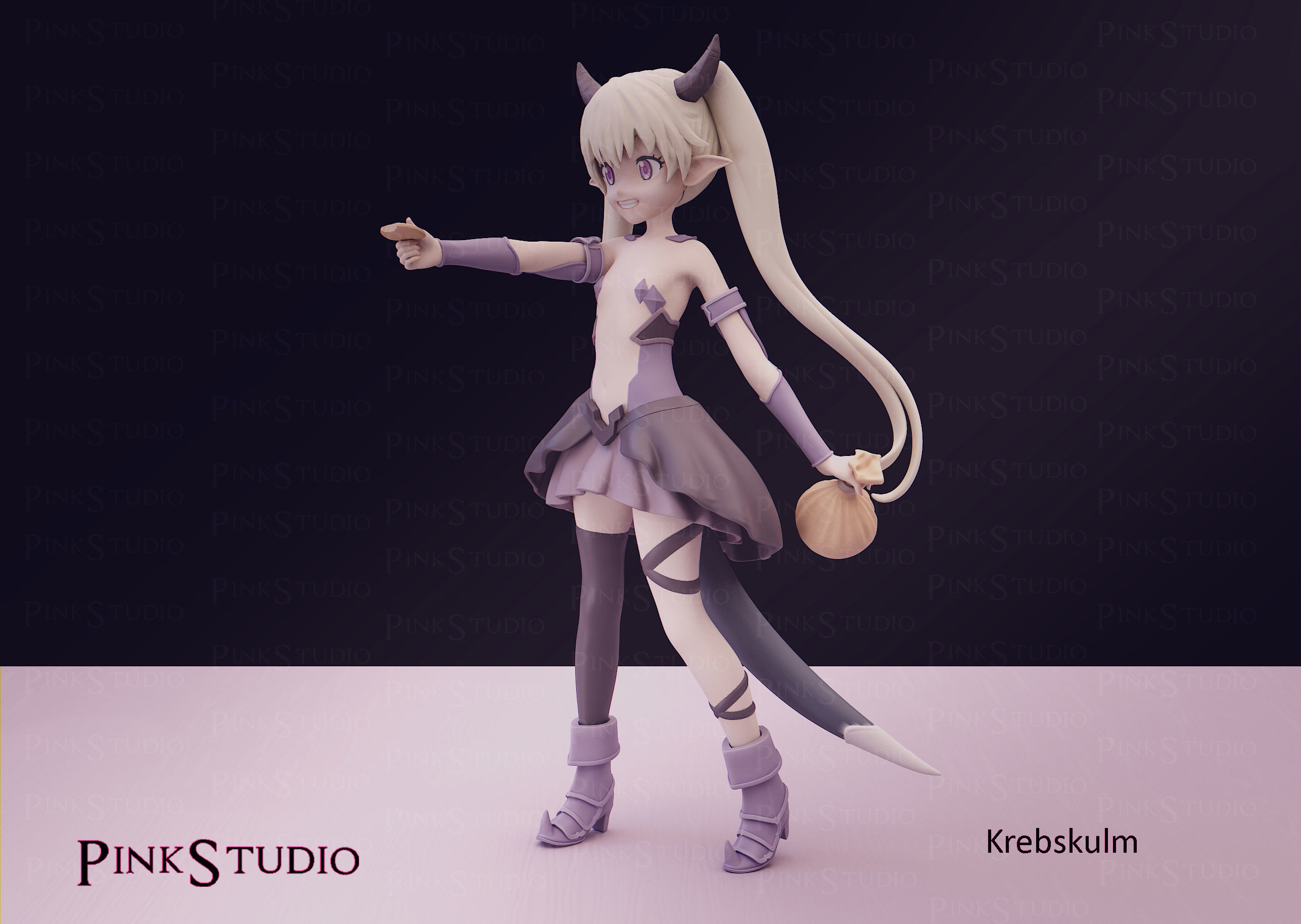 How Not to Summon a Demon Lord - Krebsculm 3D print model_15
