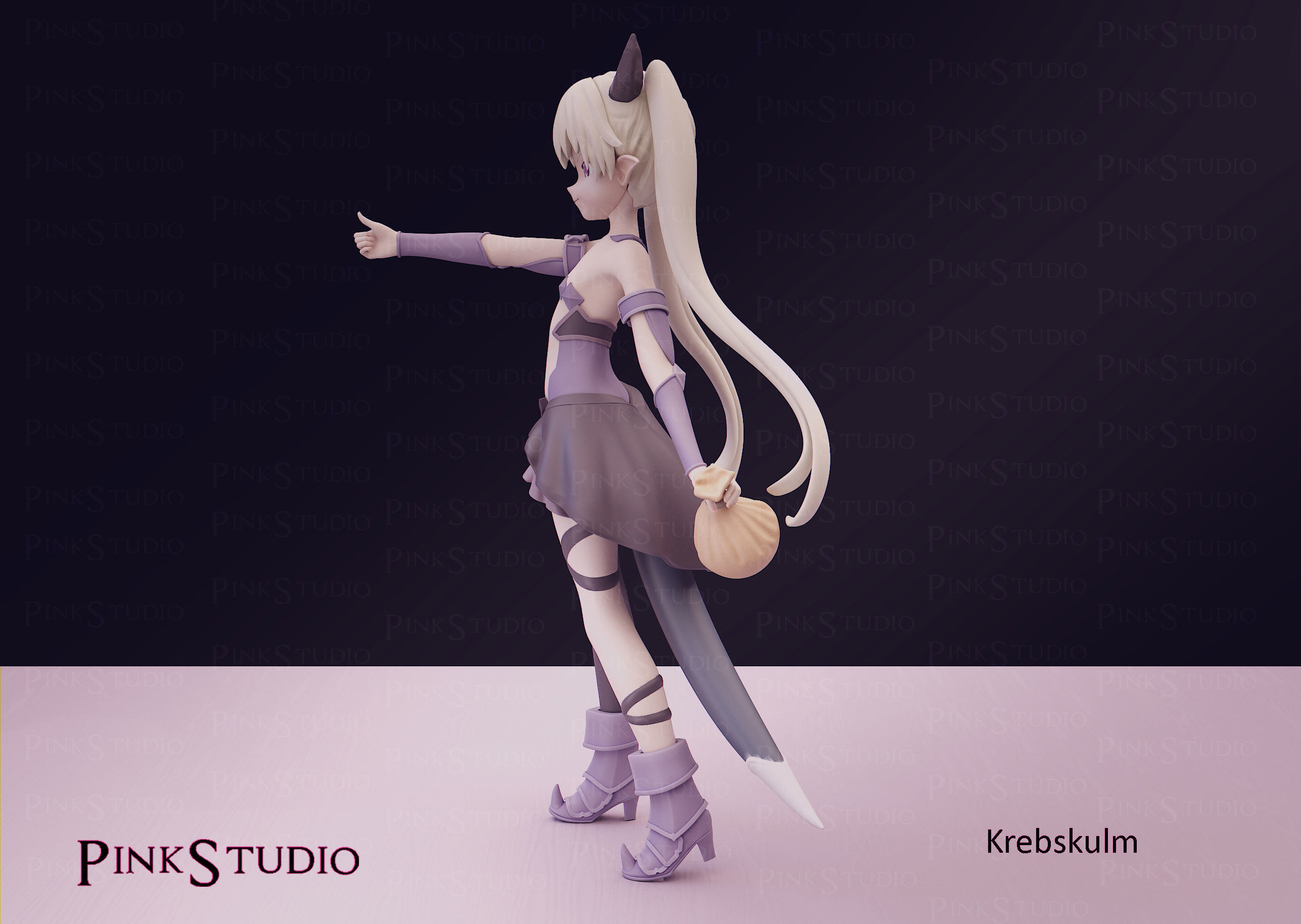 How Not to Summon a Demon Lord - Krebsculm 3D print model_13