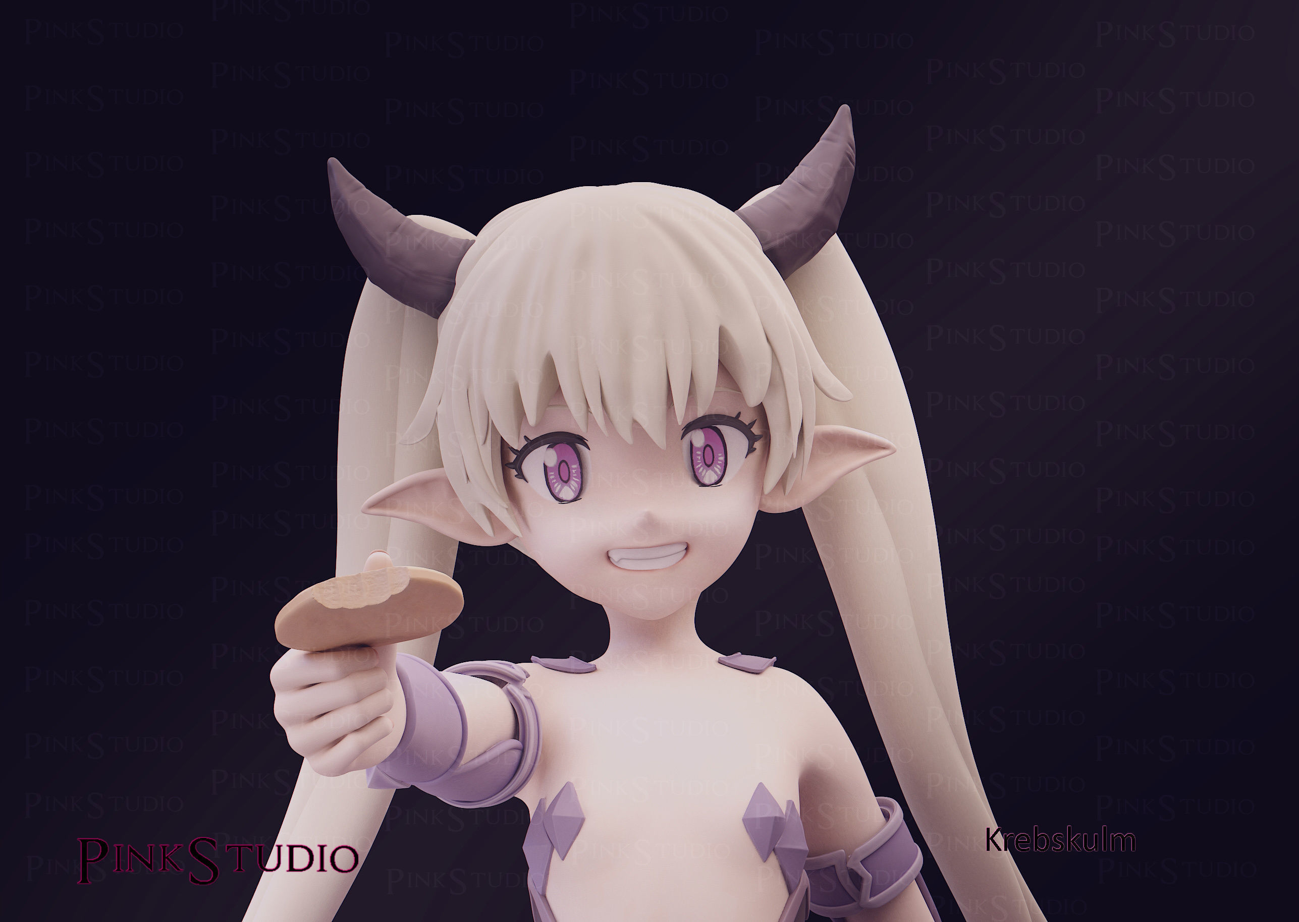 How Not to Summon a Demon Lord - Krebsculm 3D print model_16
