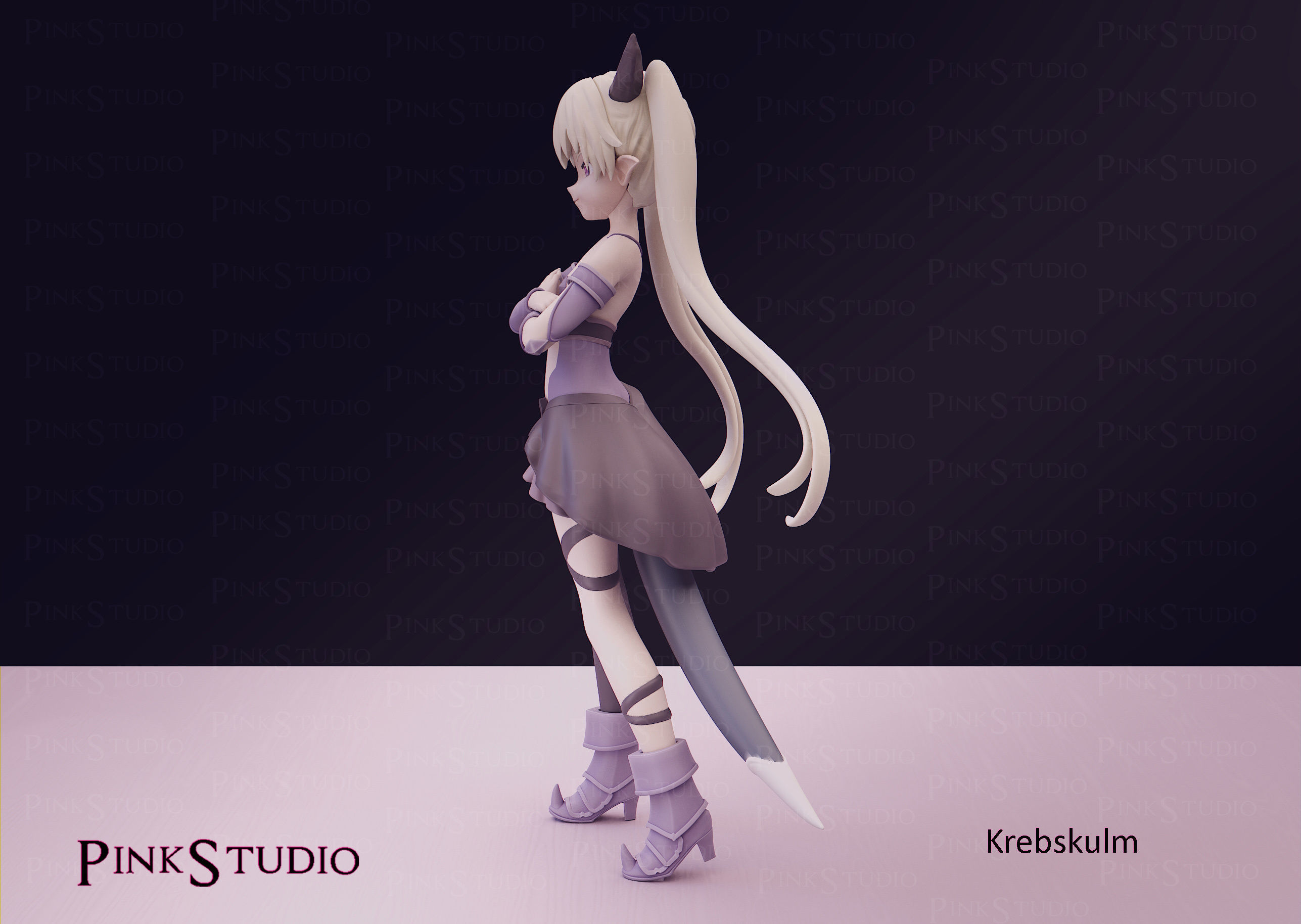 How Not to Summon a Demon Lord - Krebsculm 3D print model_14