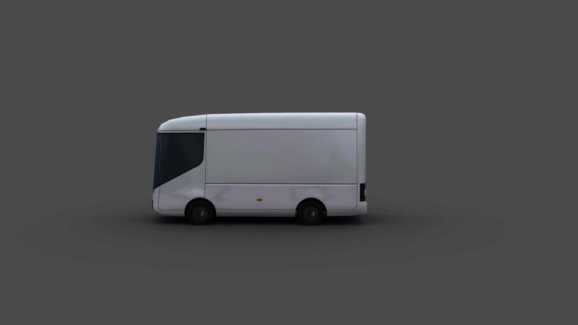 Arrival Electric Delivery Van Low-poly 3D model_11