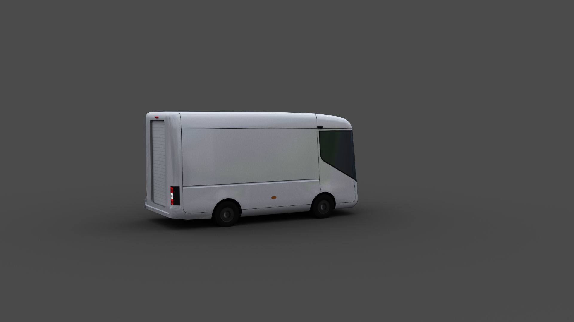 Arrival Electric Delivery Van Low-poly 3D model_6