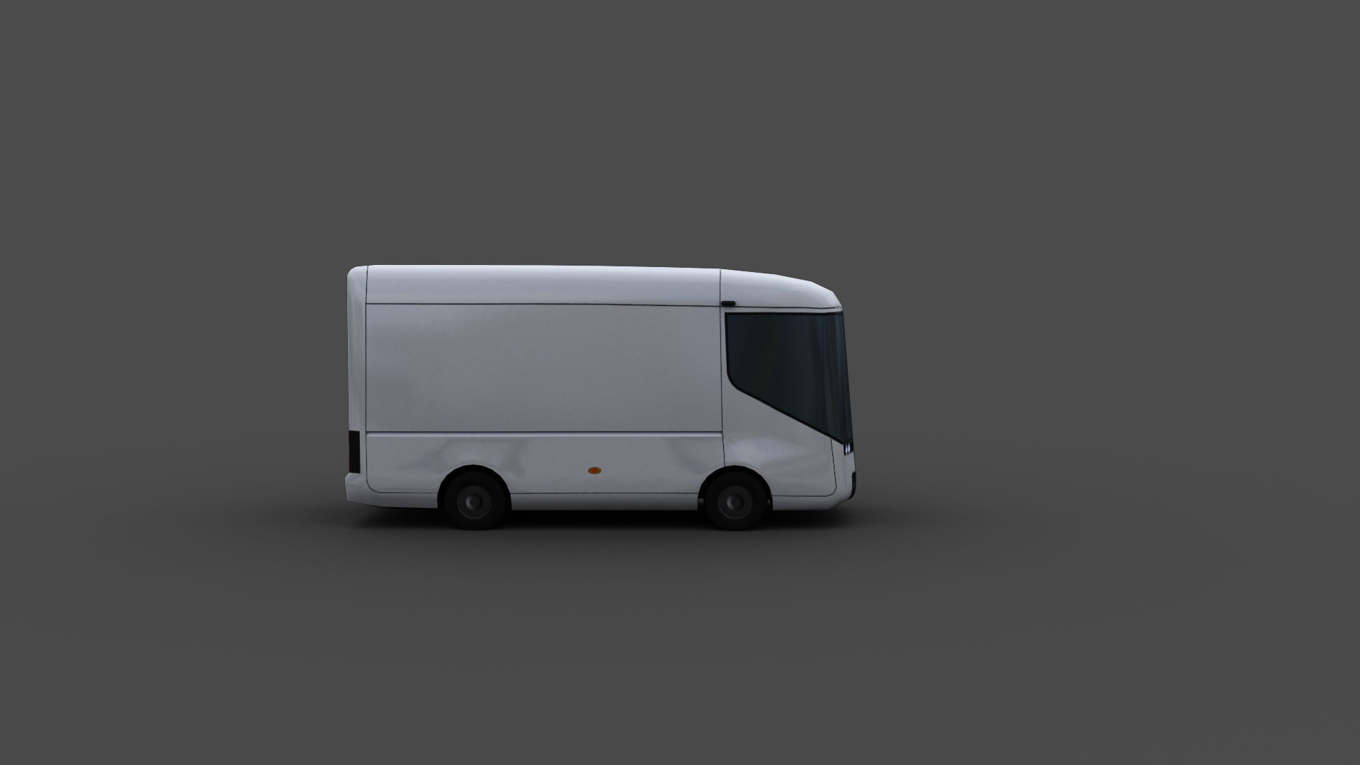 Arrival Electric Delivery Van Low-poly 3D model_5
