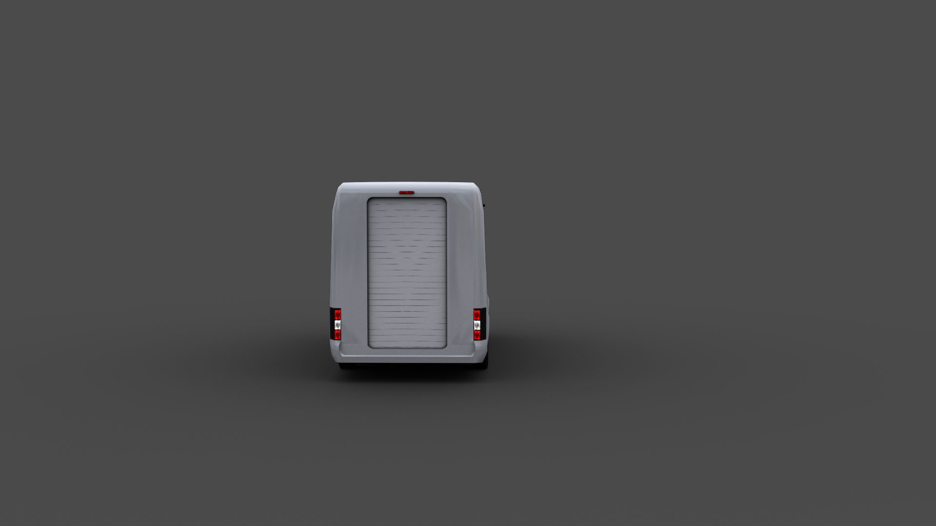 Arrival Electric Delivery Van Low-poly 3D model_8