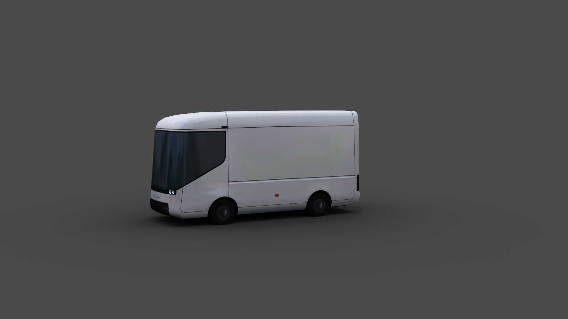 Arrival Electric Delivery Van Low-poly 3D model_12