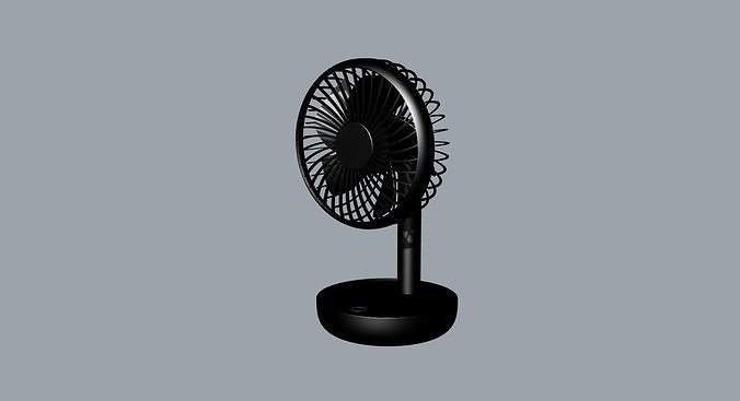 electric fan Free 3D print model