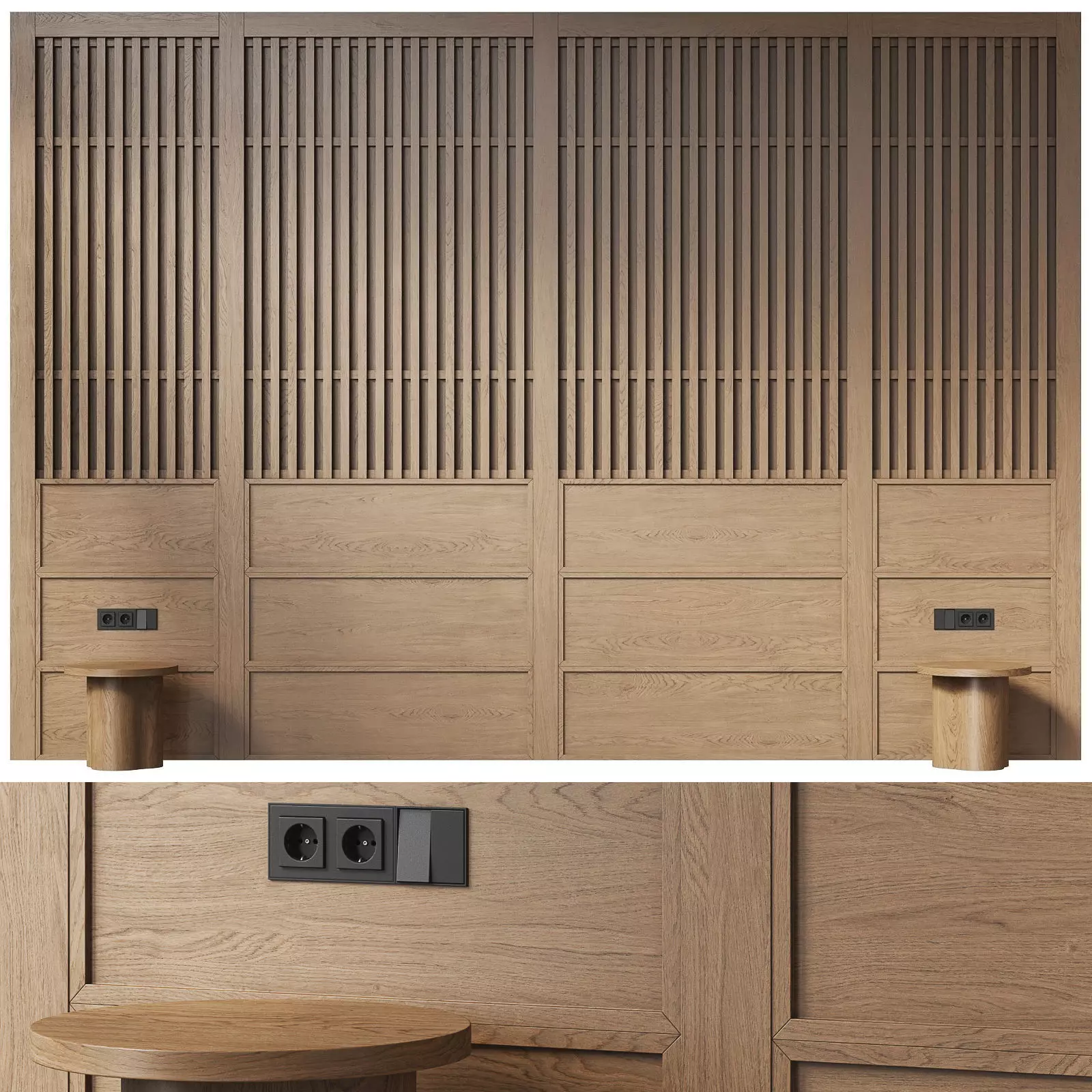 Headboard RJ Easy Design 01 3D model