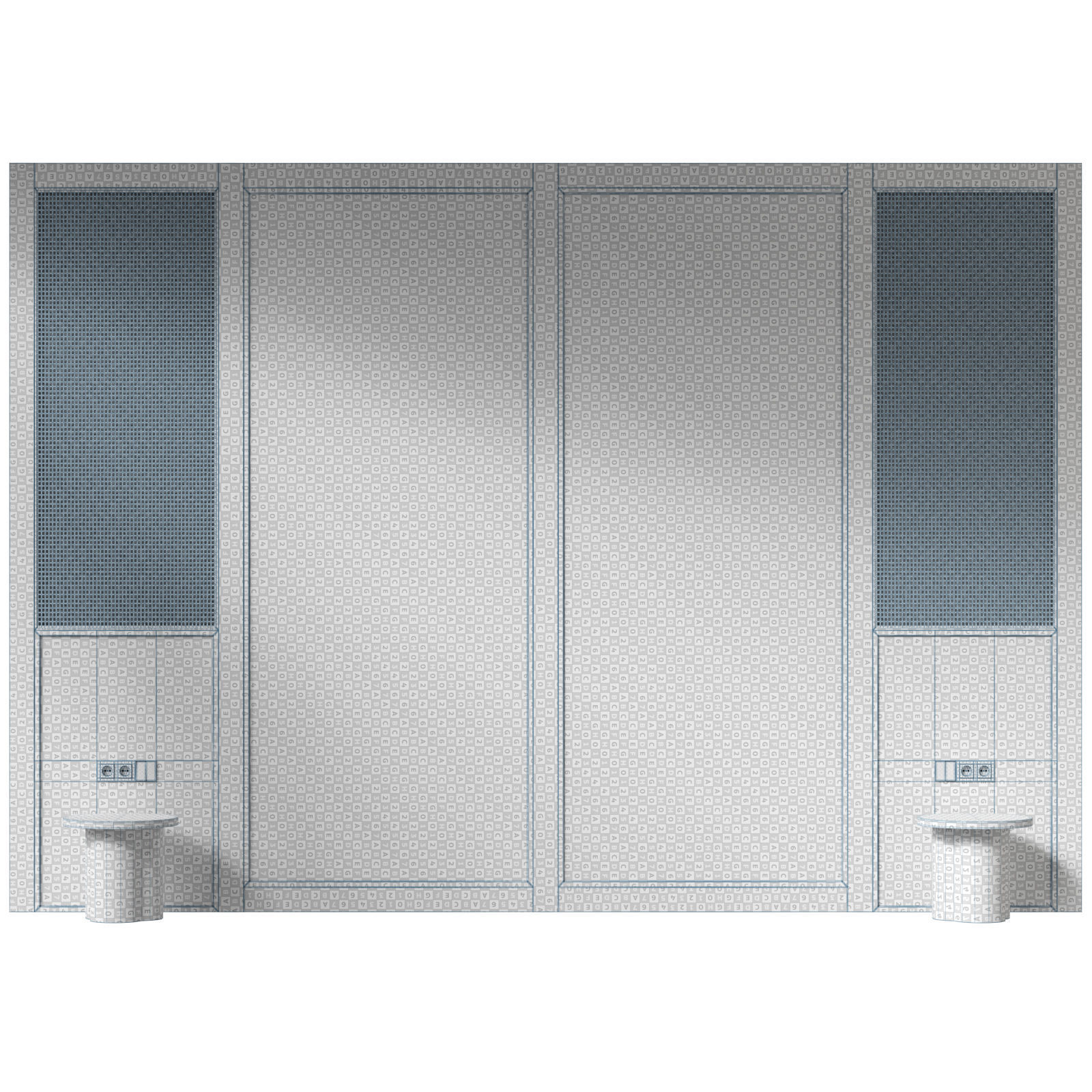 Headboard RJ Easy Design 03 3D model_9