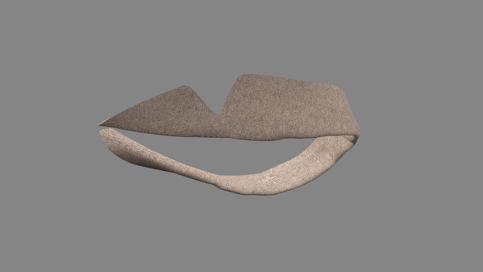 Dress collars scarves and necklaces decorated 3d models 3D model_4