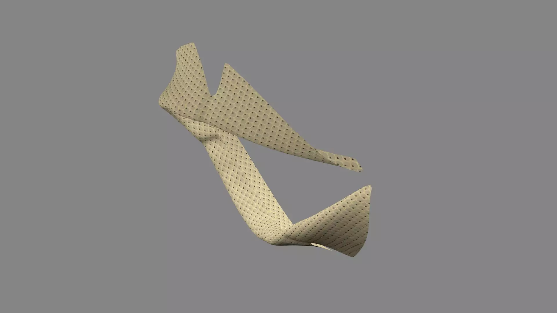 Dress collars scarves and necklaces decorated 3d models 3D model_0