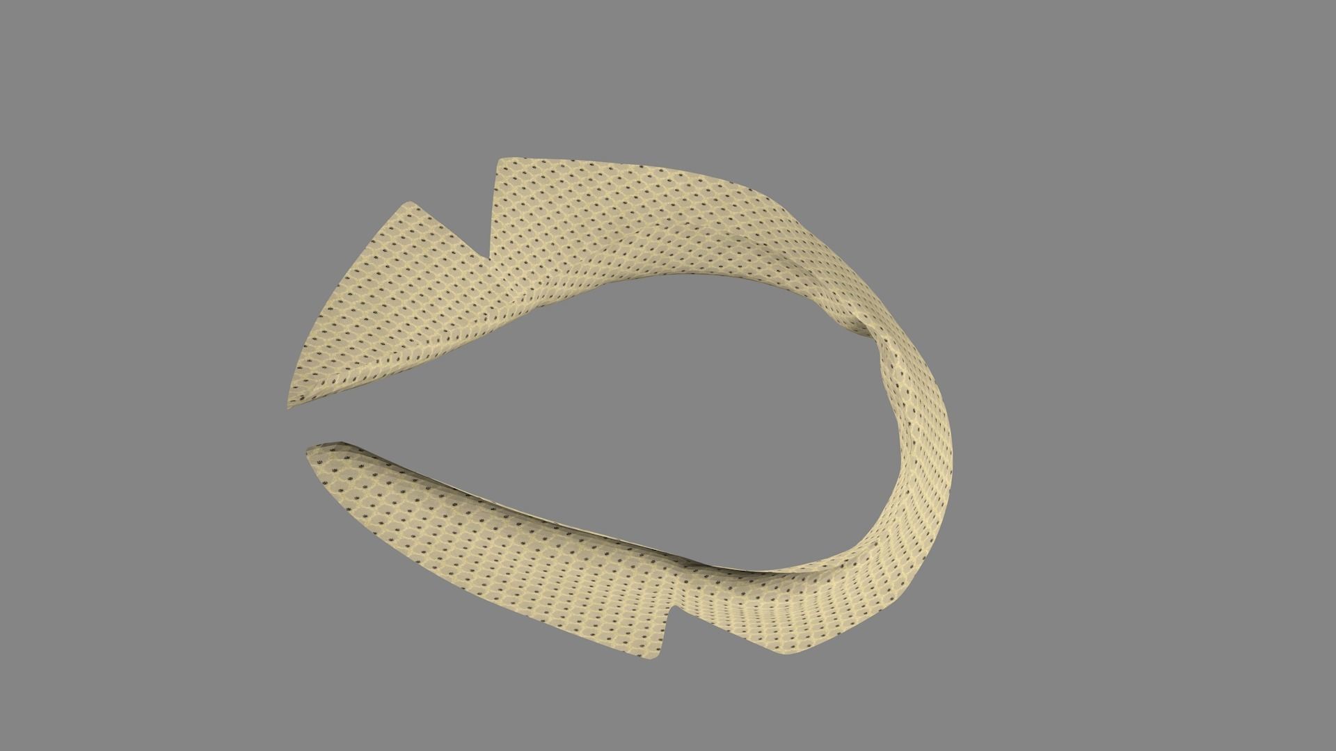 Dress collars scarves and necklaces decorated 3d models 3D model_2