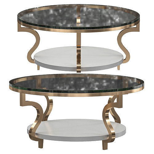 CRYSTAL Coffee Table Low-poly 3D model