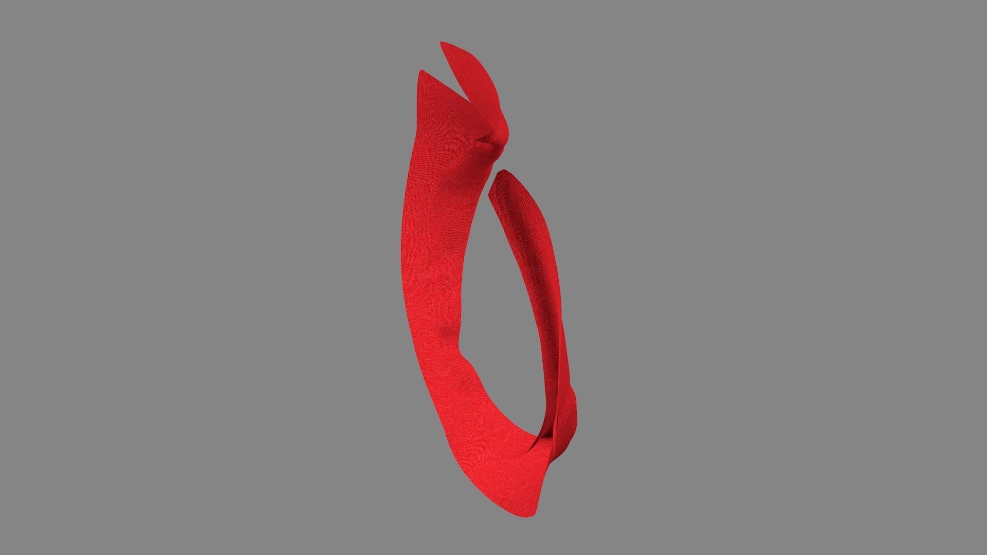 Dress collars scarves and necklaces decorated 3d models 3D model_2