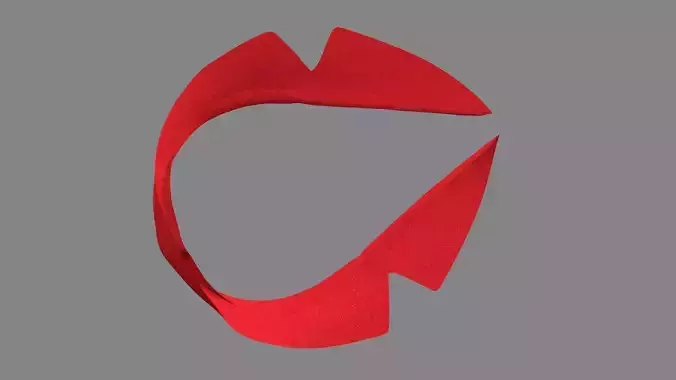 Dress collars scarves and necklaces decorated 3d models