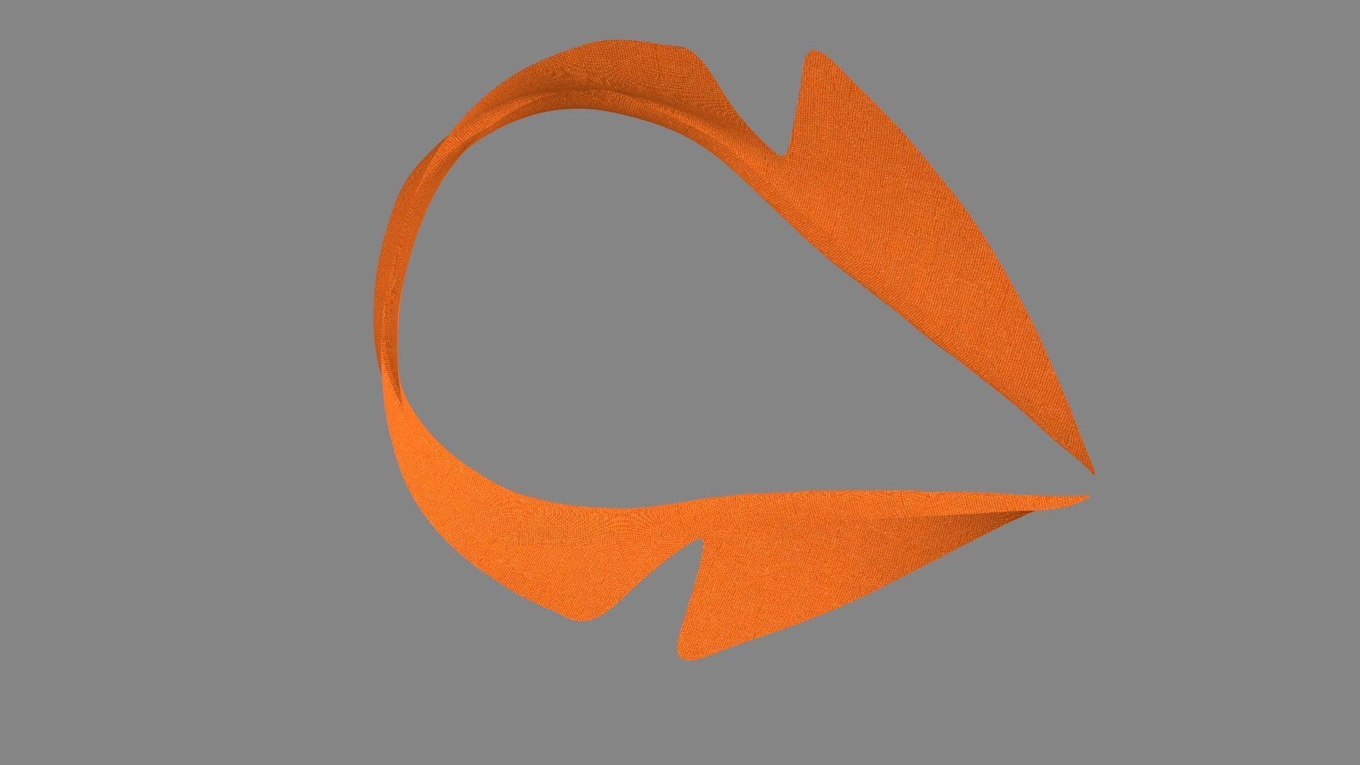 Dress collars scarves and necklaces decorated 3d models 3D model_4