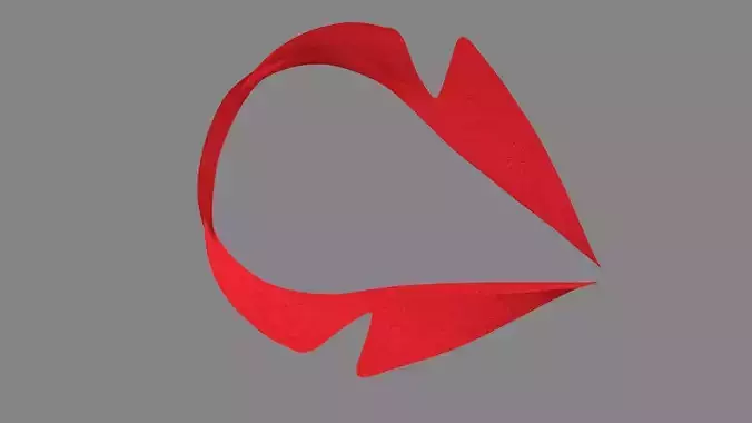 Dress collars scarves and necklaces decorated 3d models