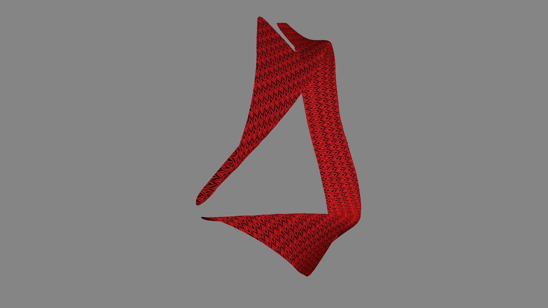 Dress collars scarves and necklaces decorated 3d models 3D model_4
