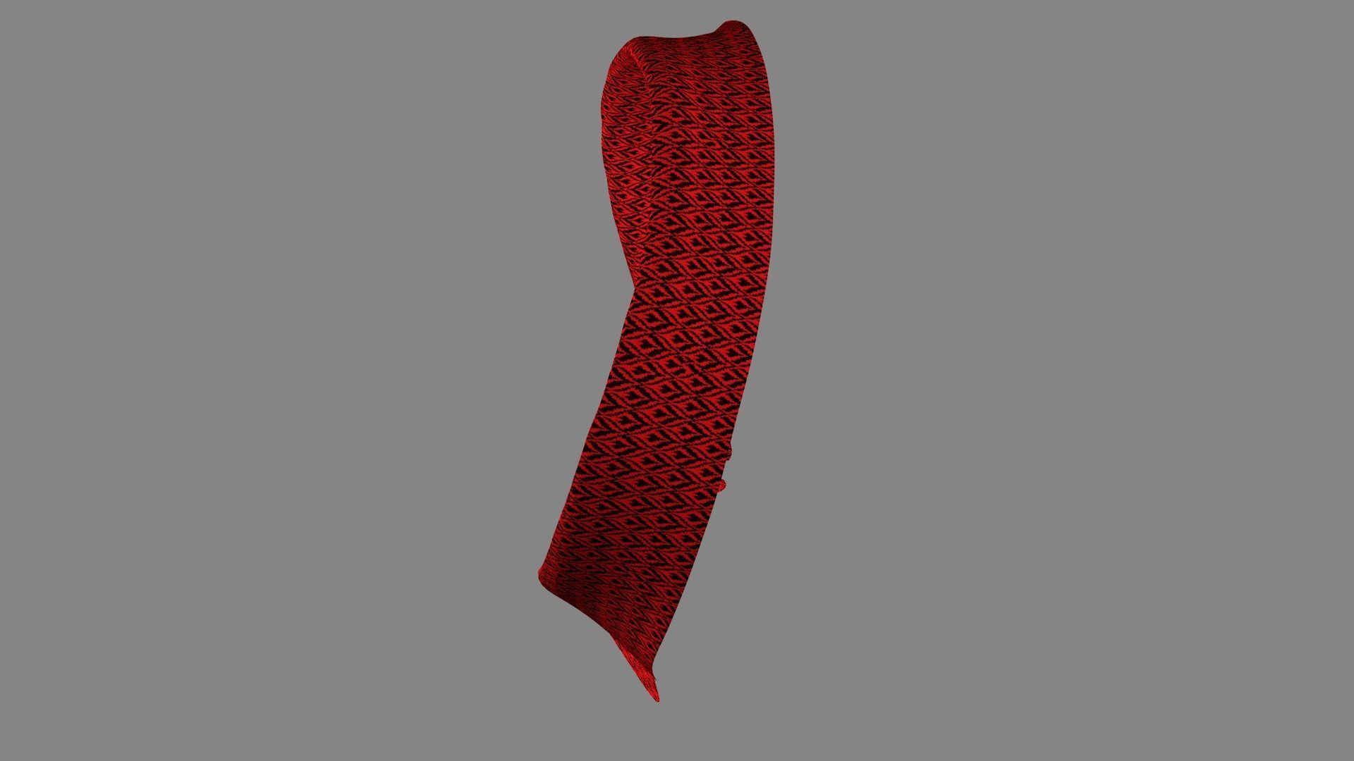 Dress collars scarves and necklaces decorated 3d models 3D model_5