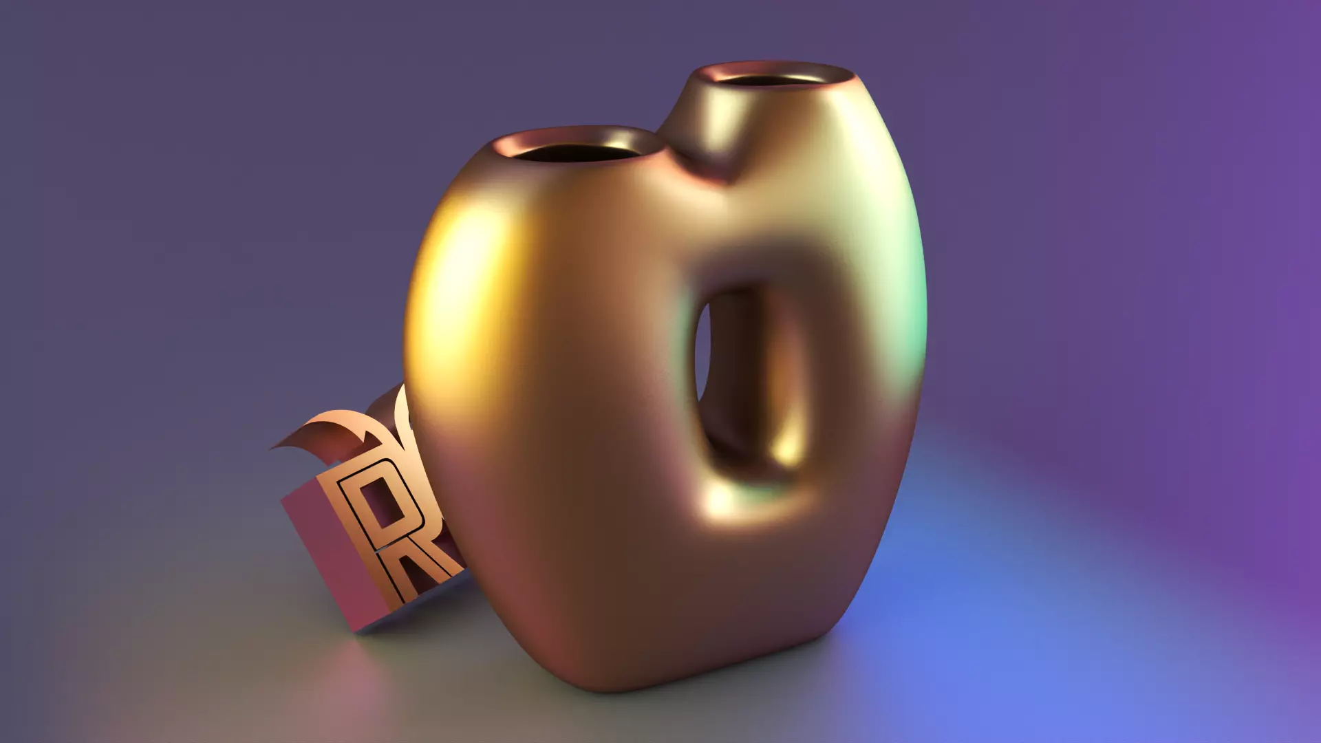 Parametric vase 3D print model