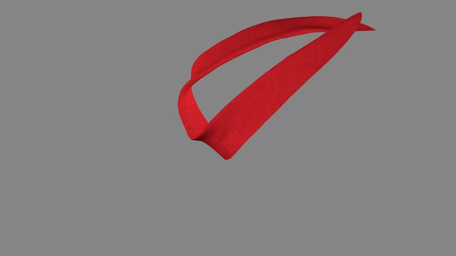 Dress collars scarves and necklaces decorated 3d models 3D model_2