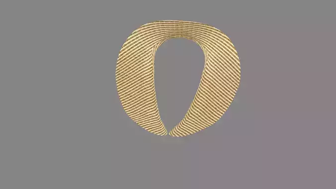 Dress collars scarves and necklaces decorated 3d models