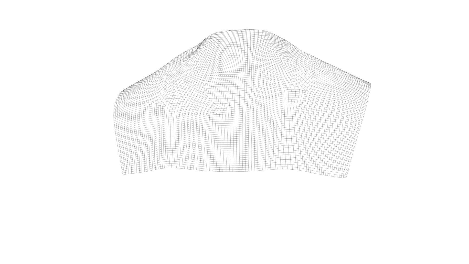 Dress collars scarves and necklaces decorated 3d models 3D model_9