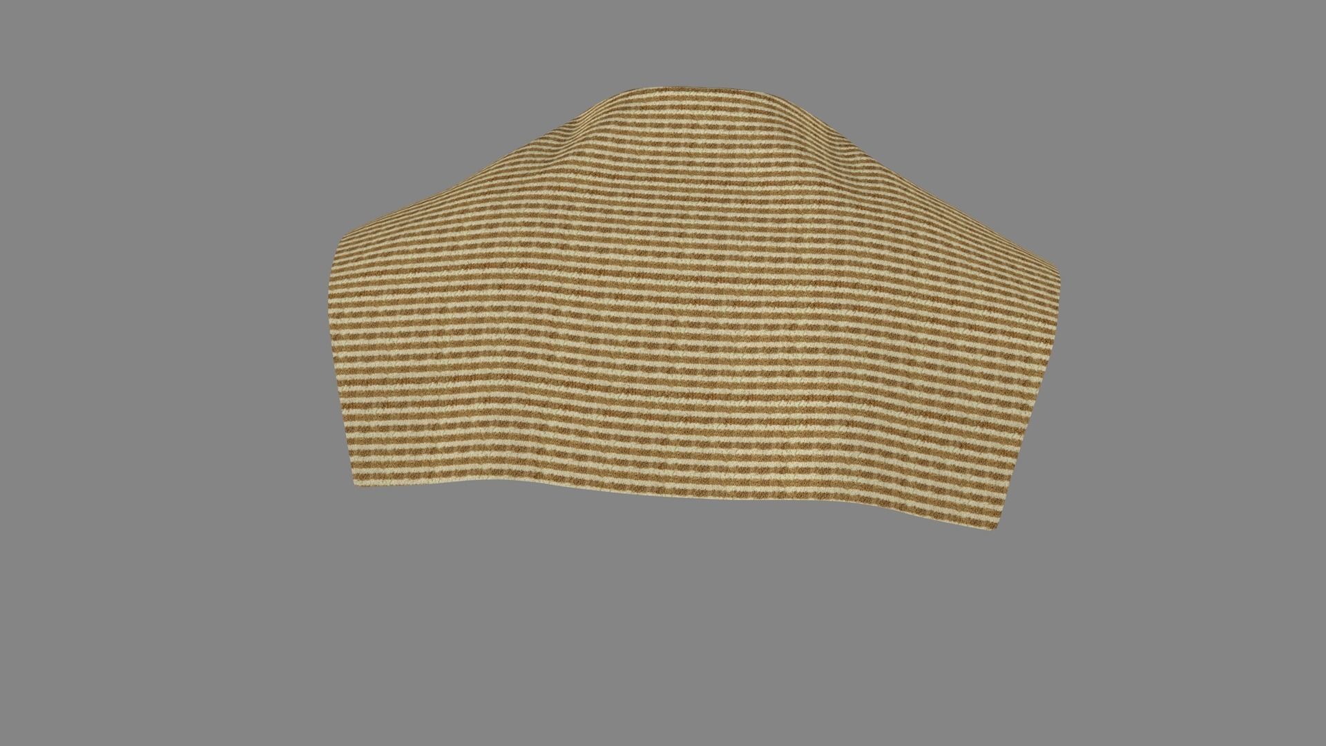 Dress collars scarves and necklaces decorated 3d models 3D model_4