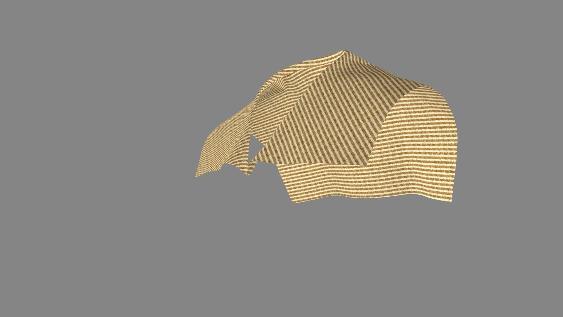 Dress collars scarves and necklaces decorated 3d models 3D model_6