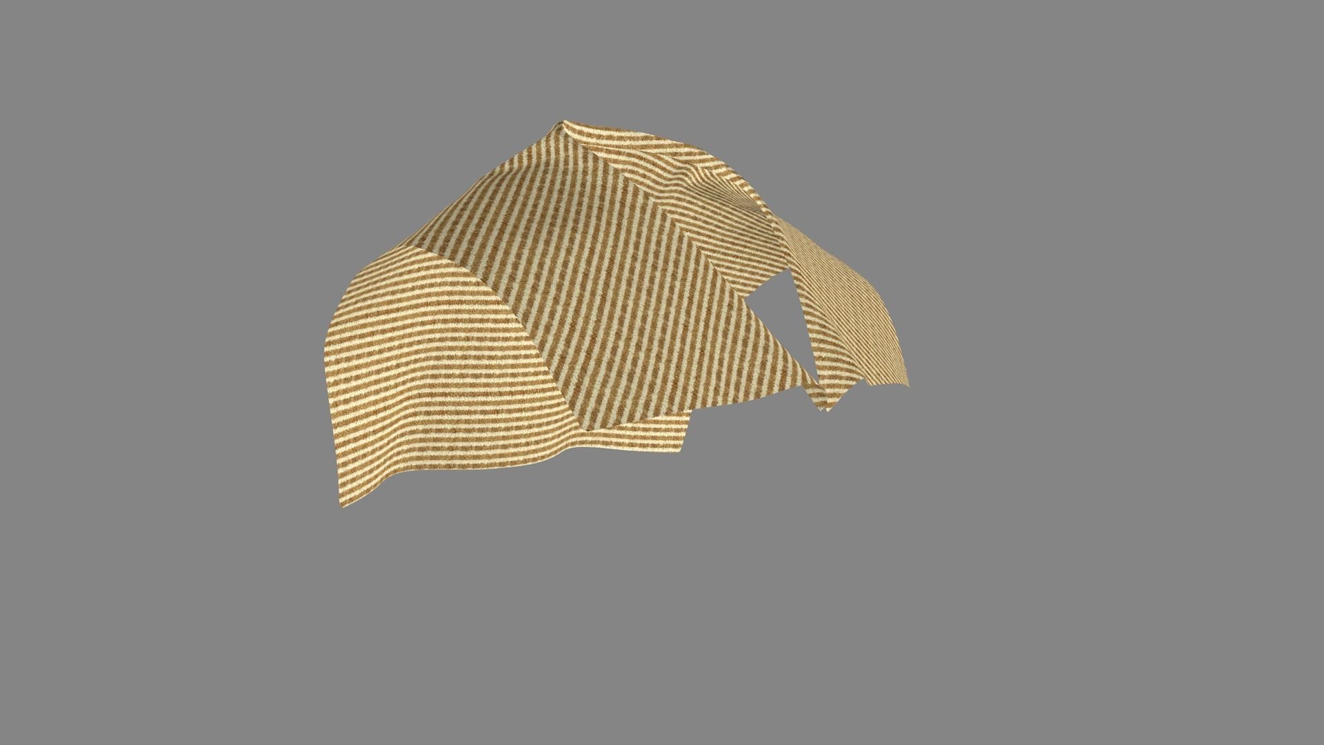 Dress collars scarves and necklaces decorated 3d models 3D model_5