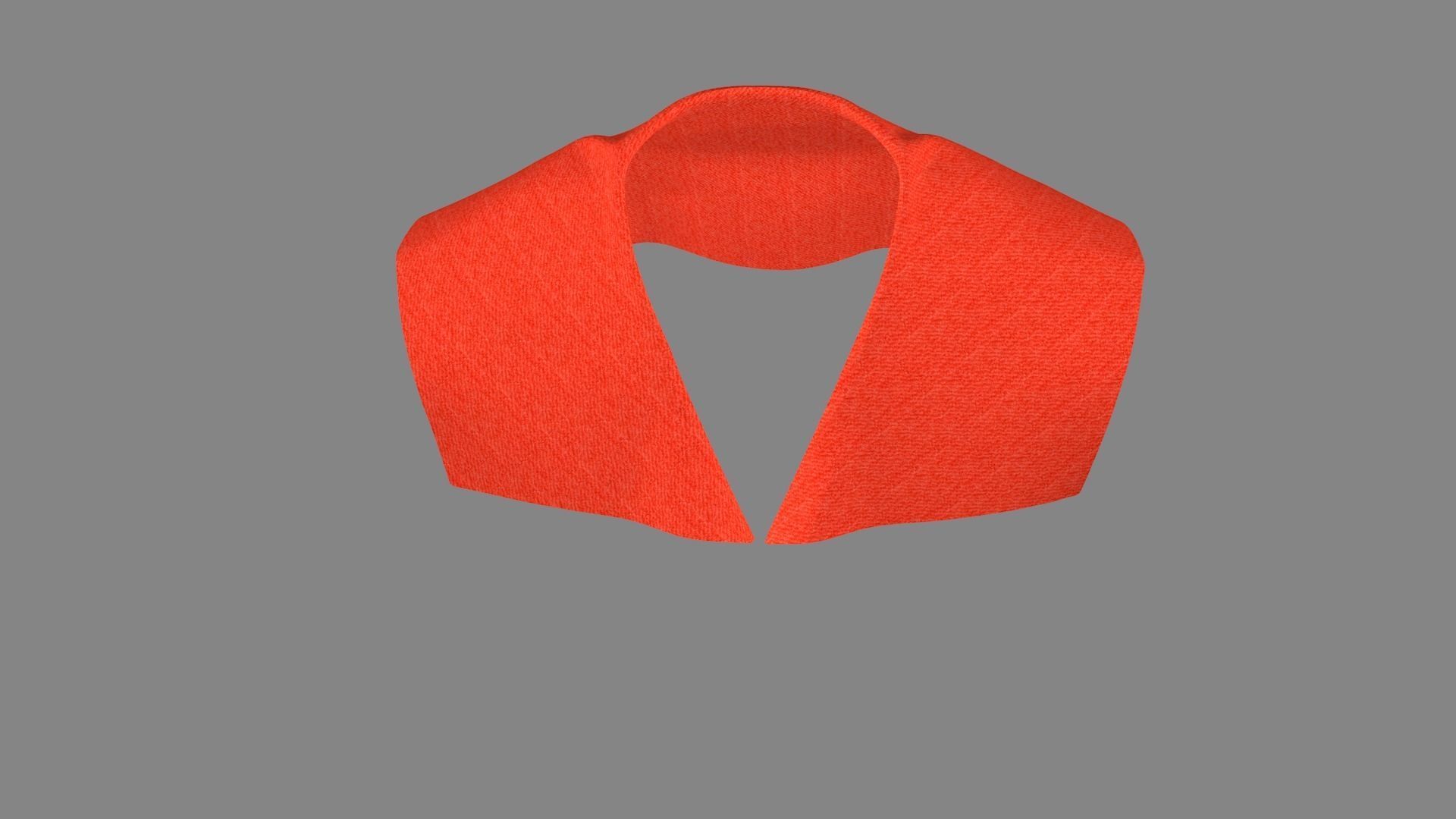 Dress collars scarves and necklaces decorated 3d models 3D model_4