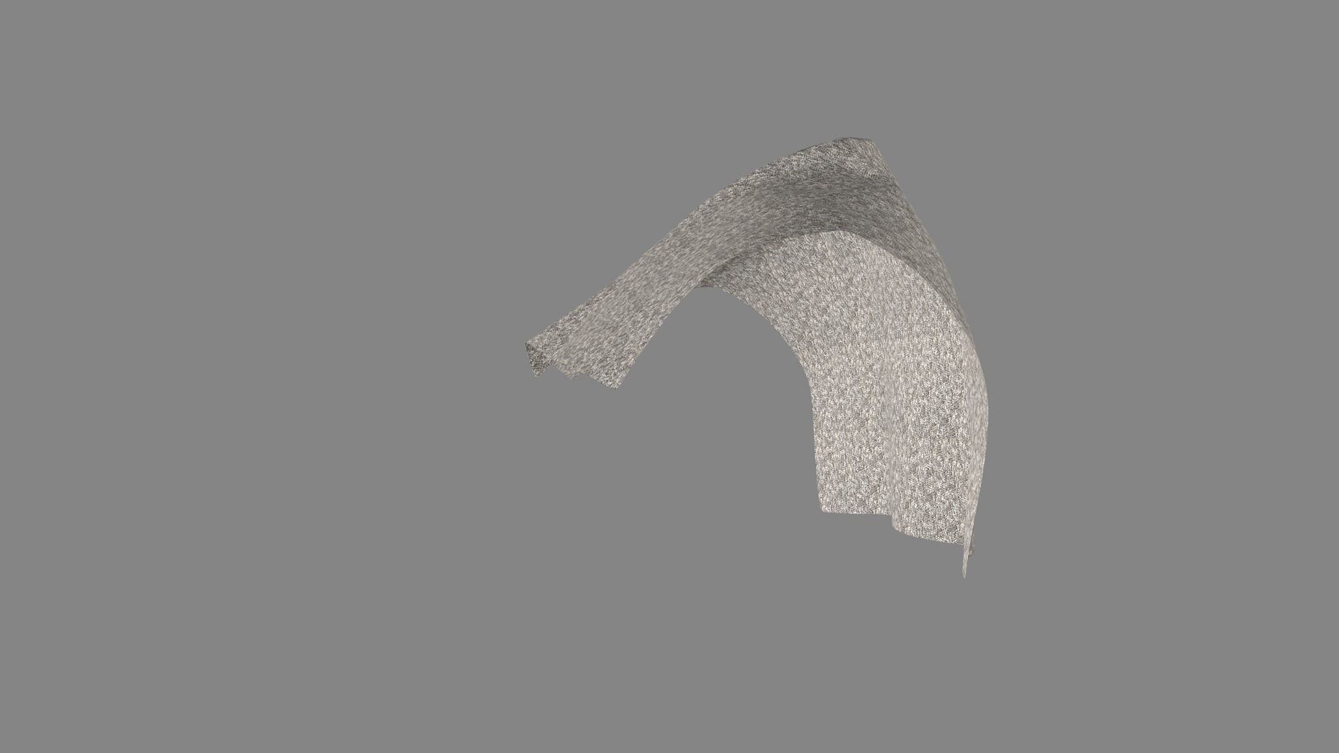 Dress collars scarves and necklaces decorated 3d models 3D model_4