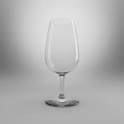 ISO Wine Tasting Glass 3D model